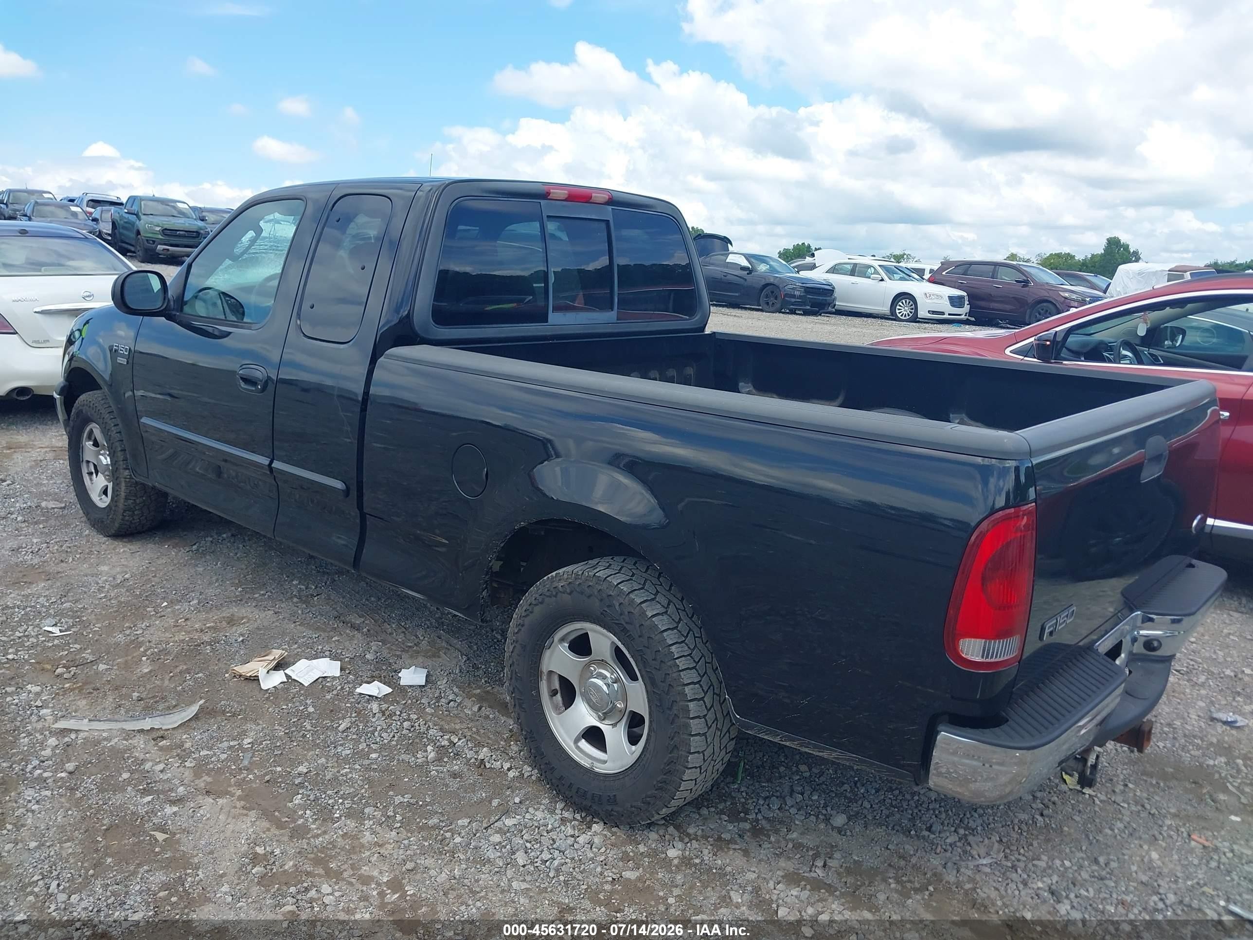 2003 Ford F-150 Lariat/xl/xlt Black vin: 1FTRX17L73NB81615