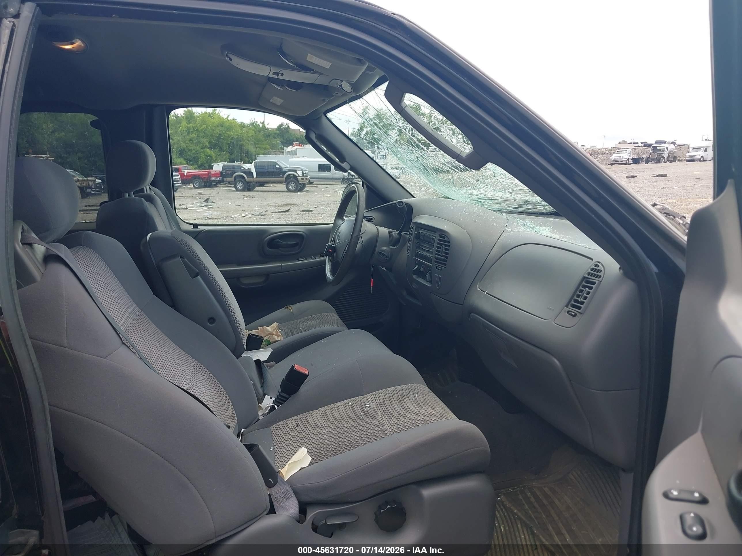 2003 Ford F-150 Lariat/xl/xlt Black vin: 1FTRX17L73NB81615