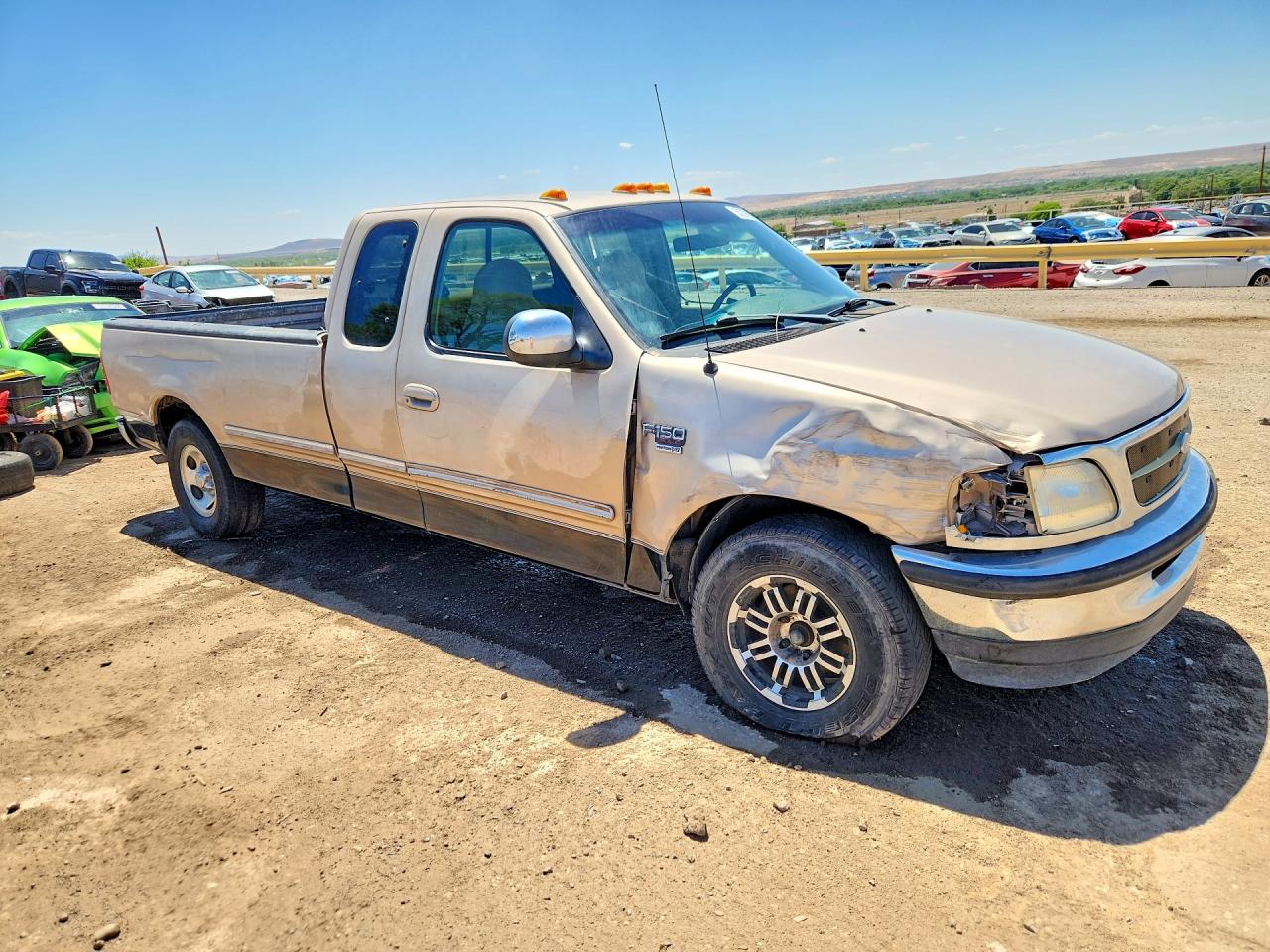 1998 Ford F150 Желто-коричневый vin: 1FTRX17L7WKA76854