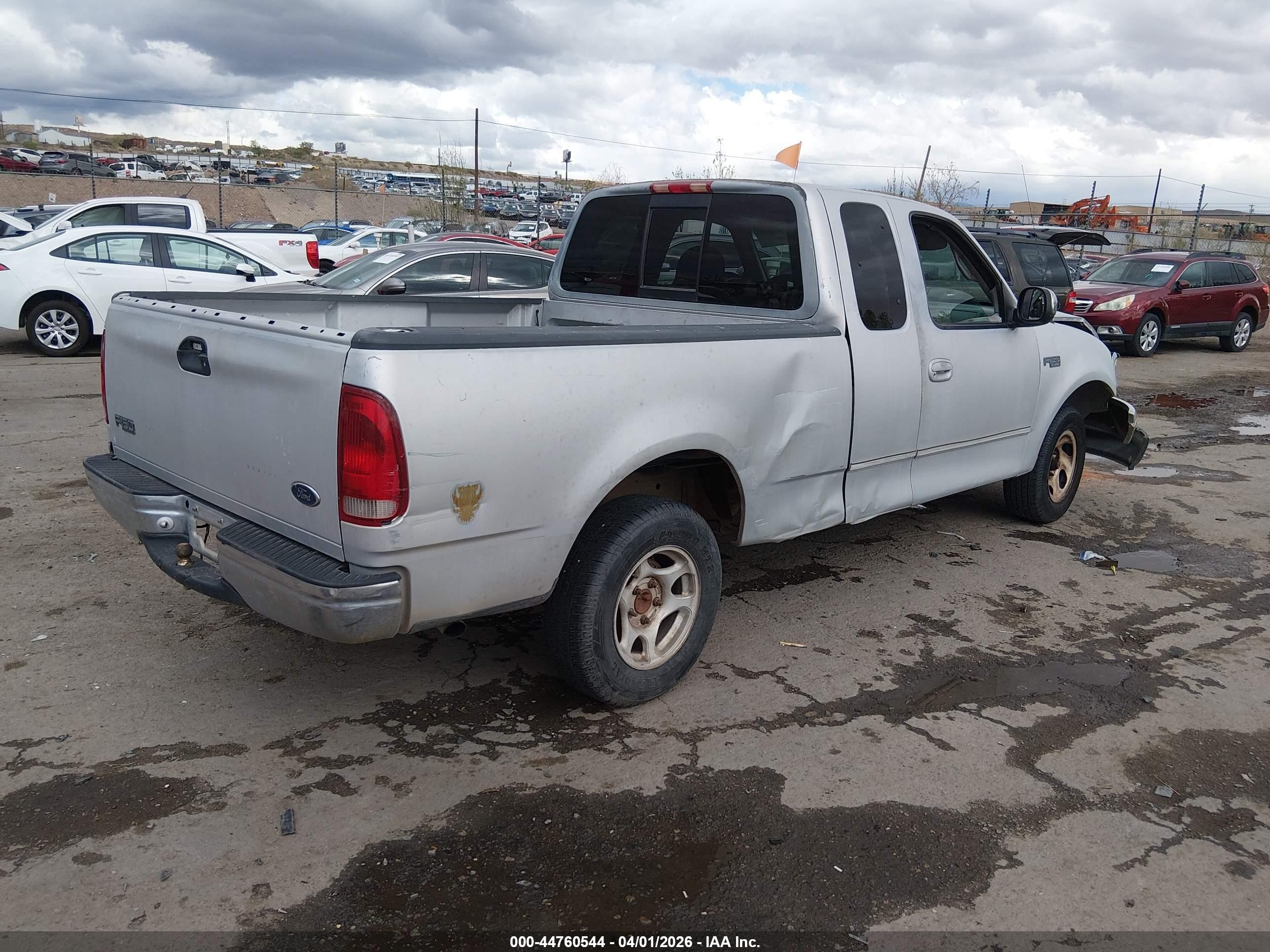 1998 Ford F-150 Lariat/xl/xlt Silver vin: 1FTRX17L7WKA85778