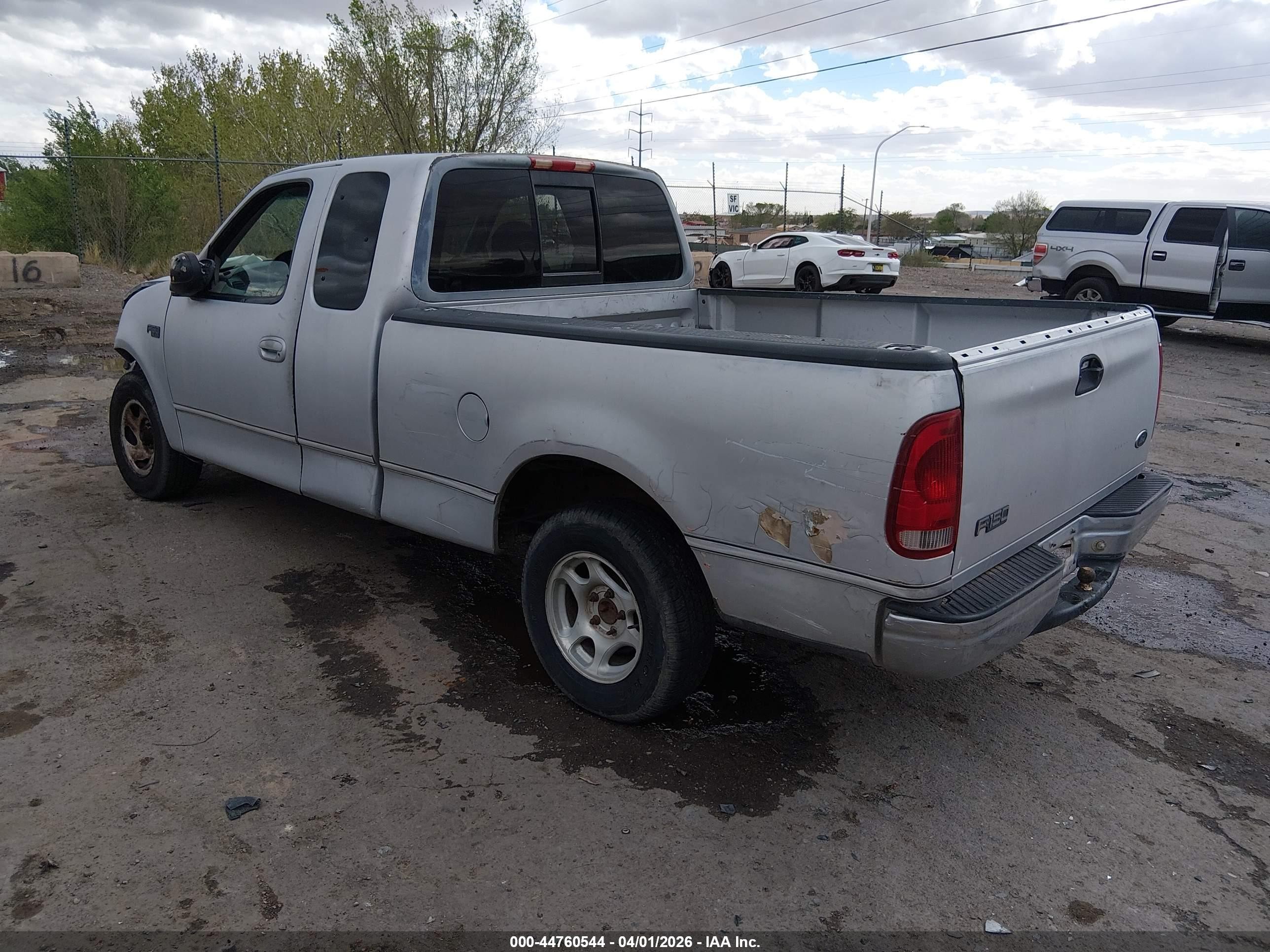 1998 Ford F-150 Lariat/xl/xlt Silver vin: 1FTRX17L7WKA85778