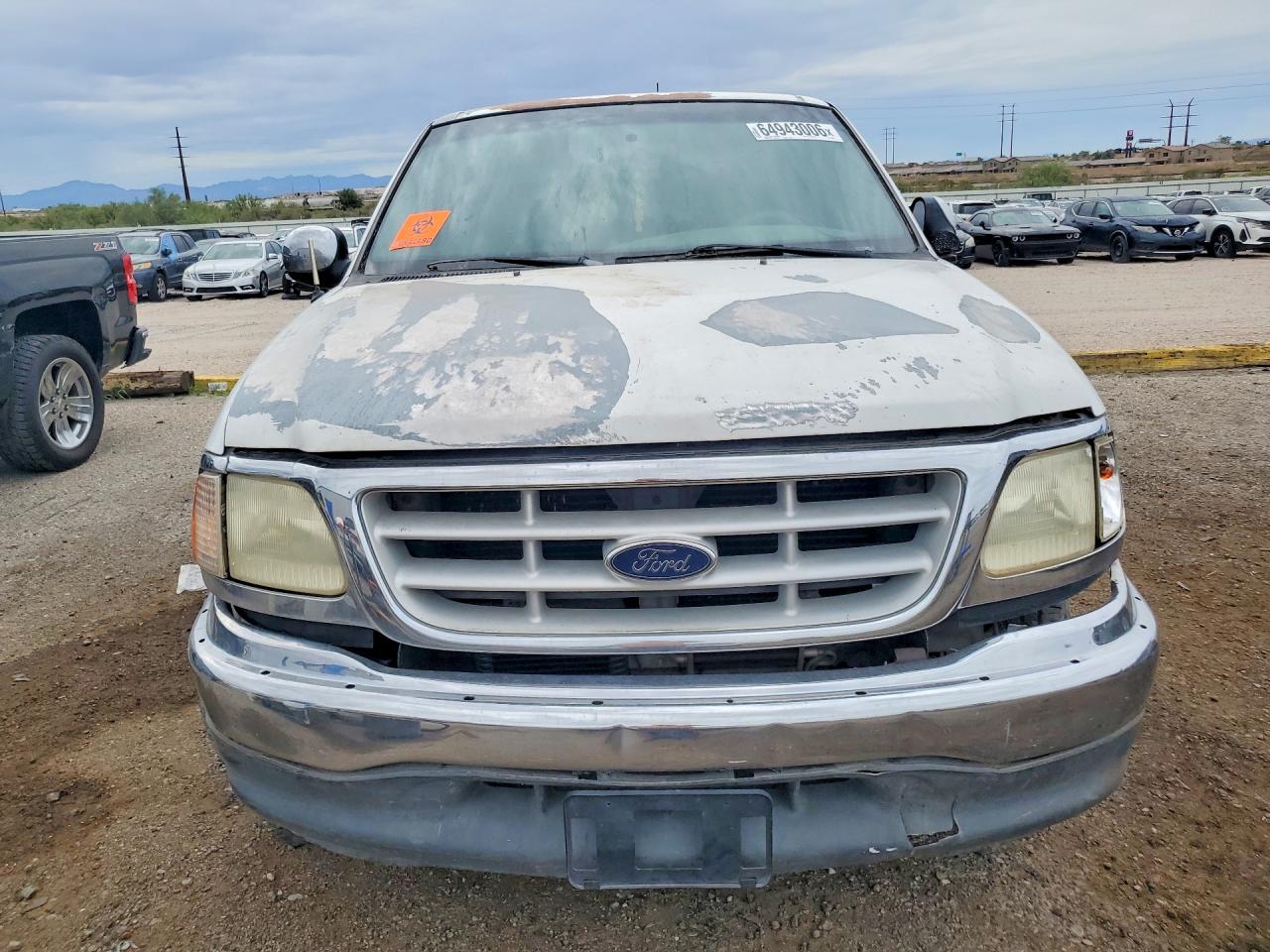 1999 Ford F150 White vin: 1FTRX17L7XKB74896