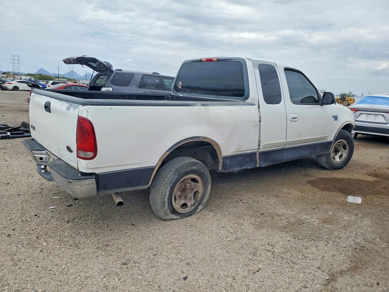 1999 Ford F150 White vin: 1FTRX17L7XKB74896