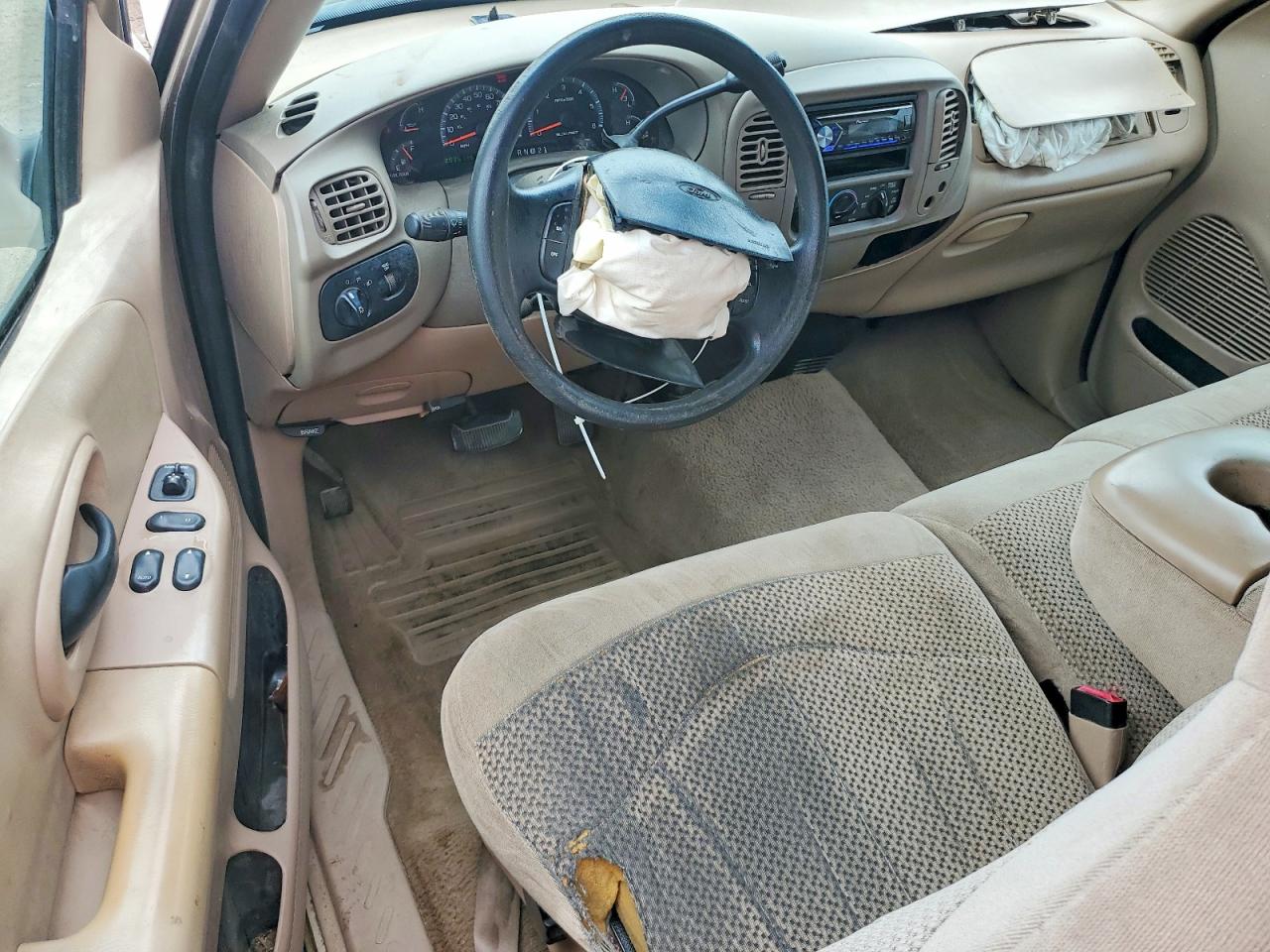 1999 Ford F150 Желто-коричневый vin: 1FTRX17L7XNA40405