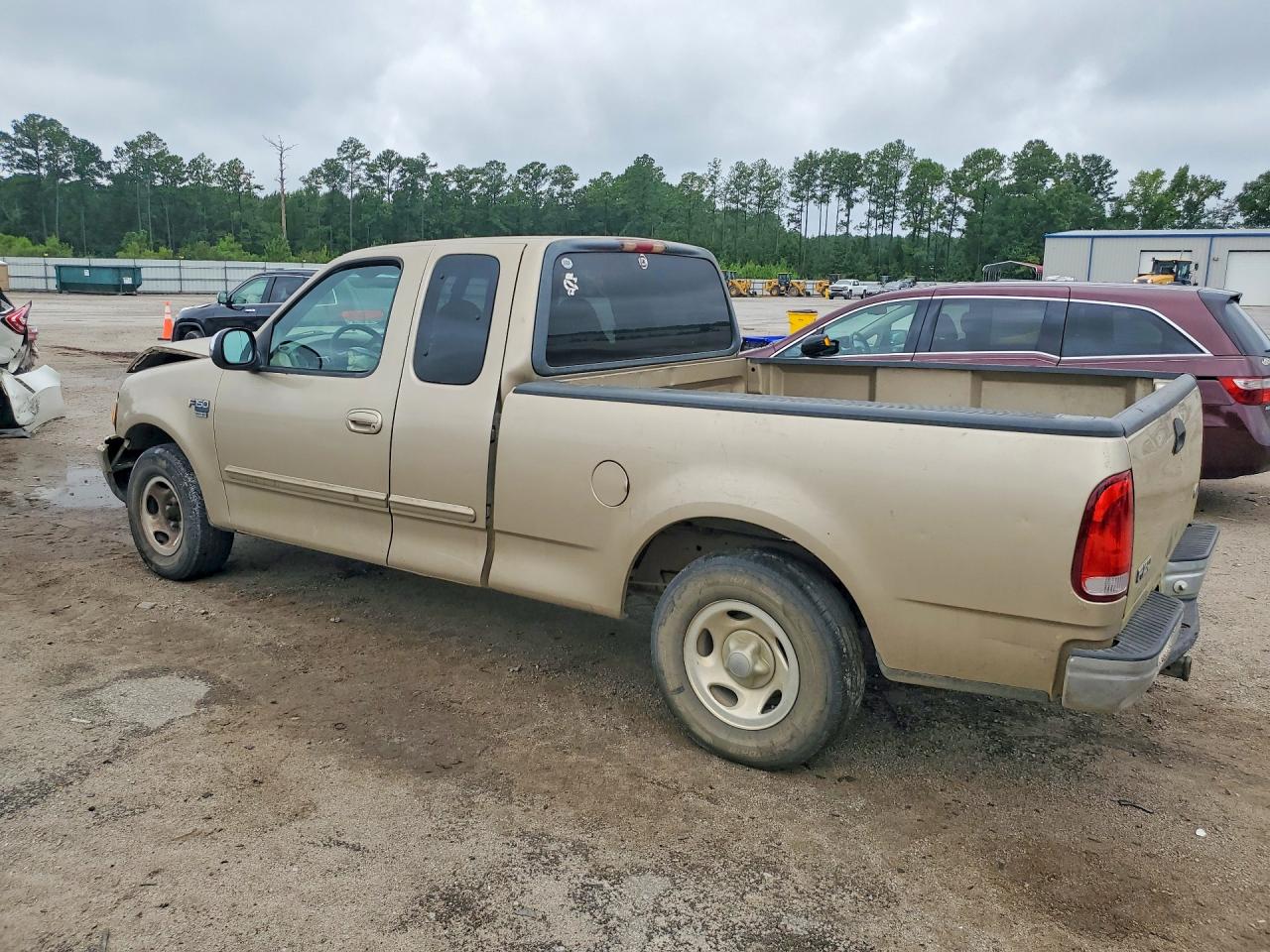 1999 Ford F150 Желто-коричневый vin: 1FTRX17L7XNA40405