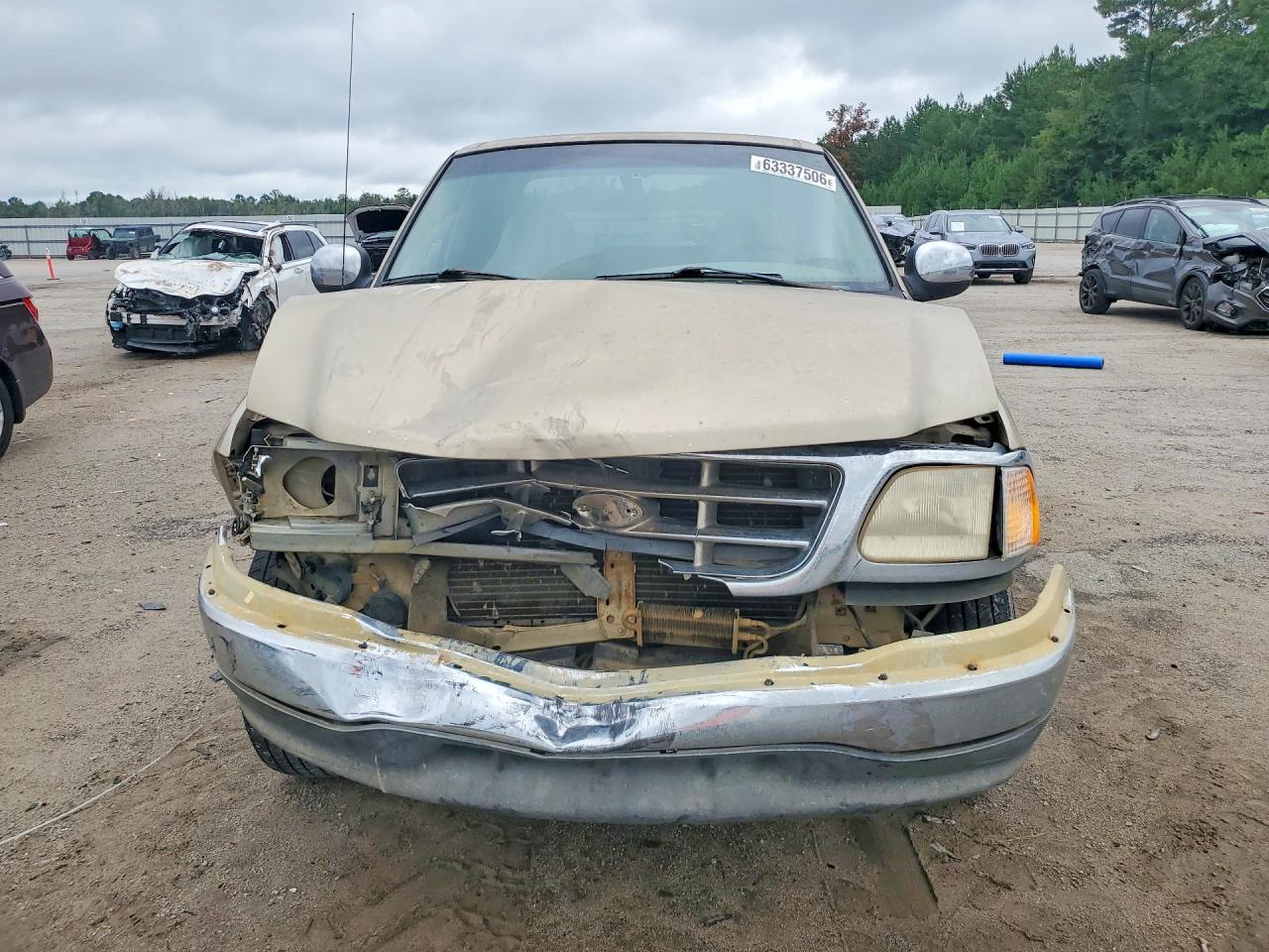 1999 Ford F150 Желто-коричневый vin: 1FTRX17L7XNA40405