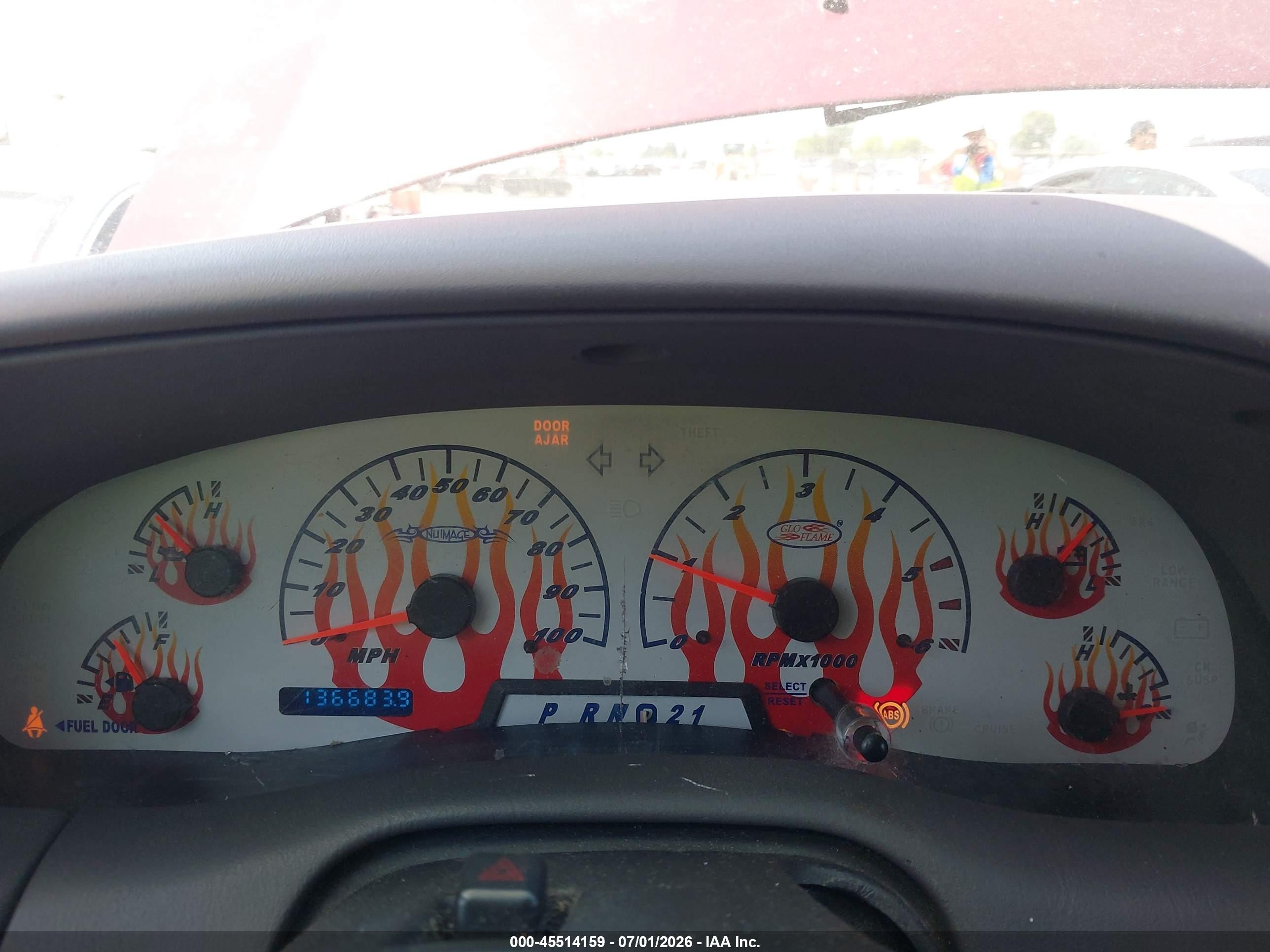 1999 Ford F-150 Lariat/xl/xlt Maroon vin: 1FTRX17L7XNB41363