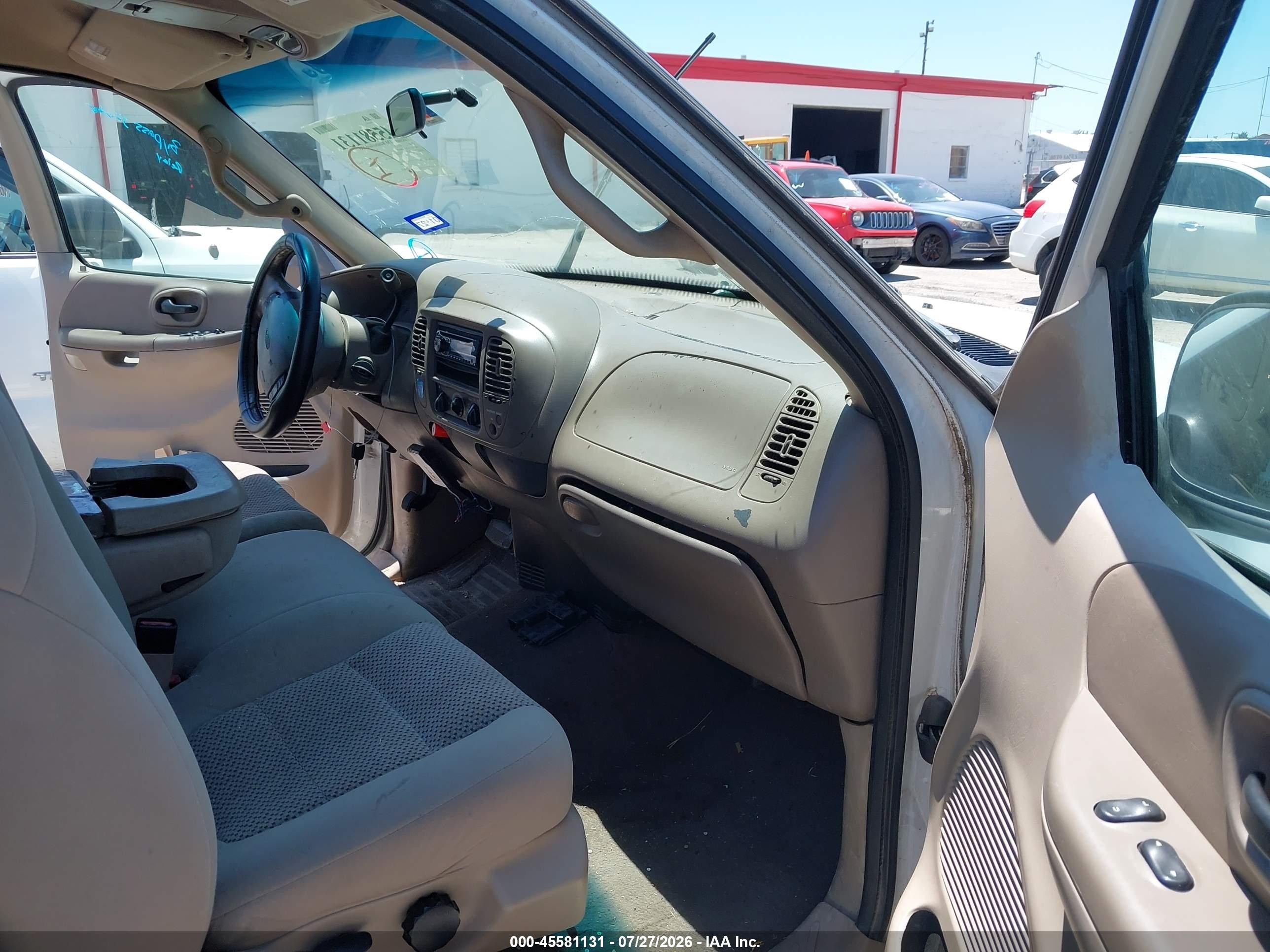 2000 Ford F-150 Lariat/work Series/xl/xlt Brown vin: 1FTRX17L7YNB99538