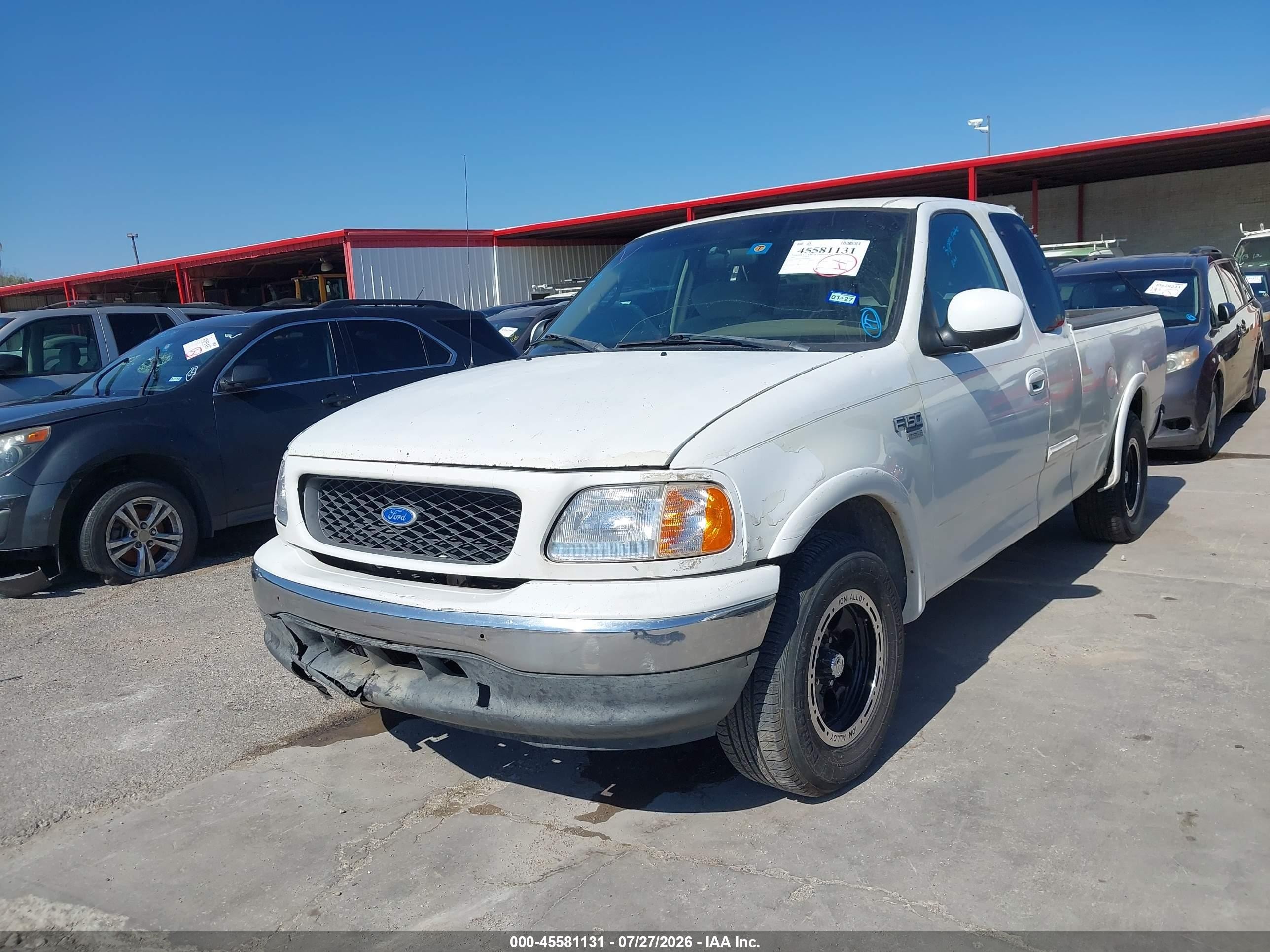 2000 Ford F-150 Lariat/work Series/xl/xlt Brown vin: 1FTRX17L7YNB99538