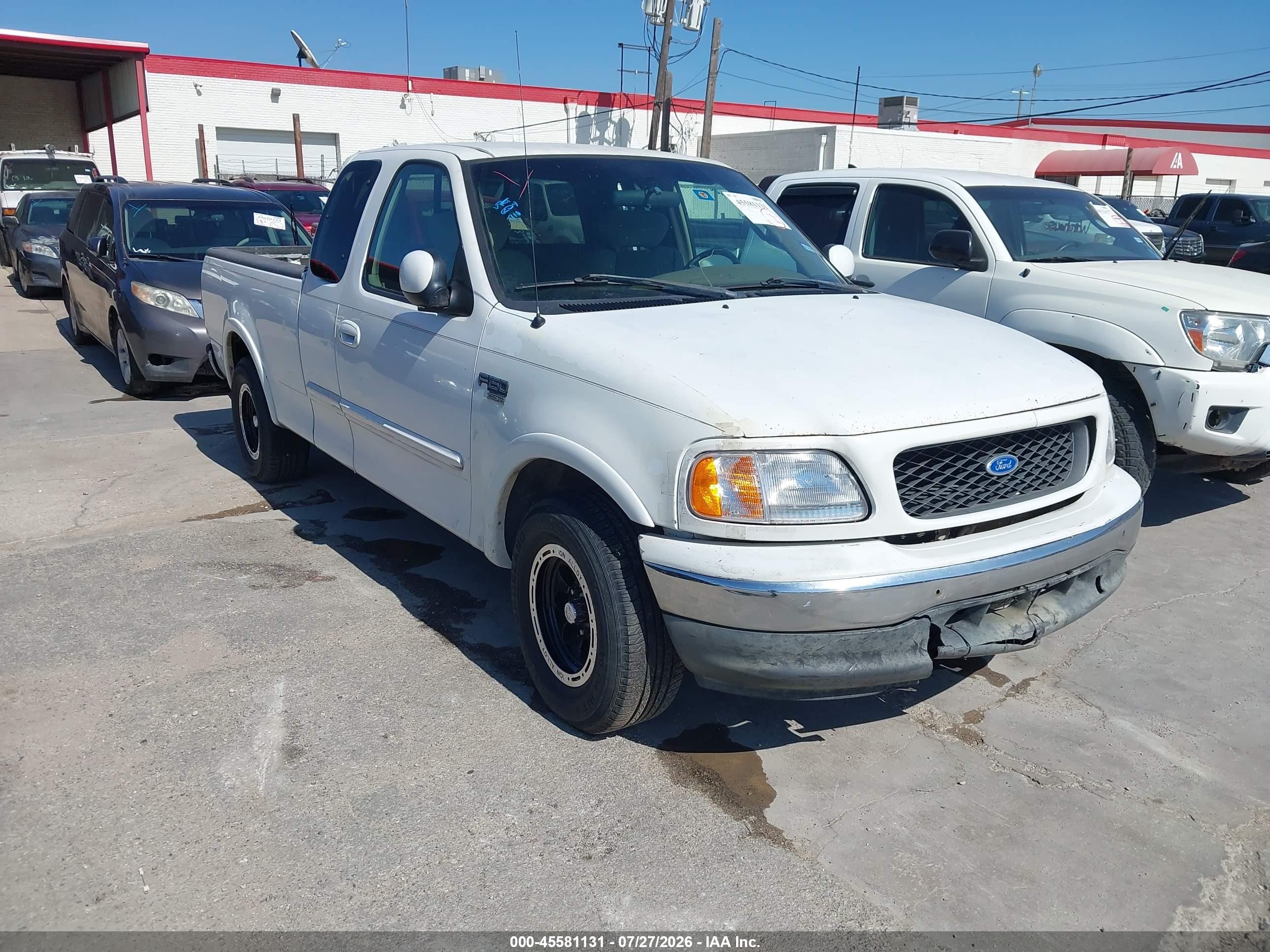 2000 Ford F-150 Lariat/work Series/xl/xlt Brown vin: 1FTRX17L7YNB99538
