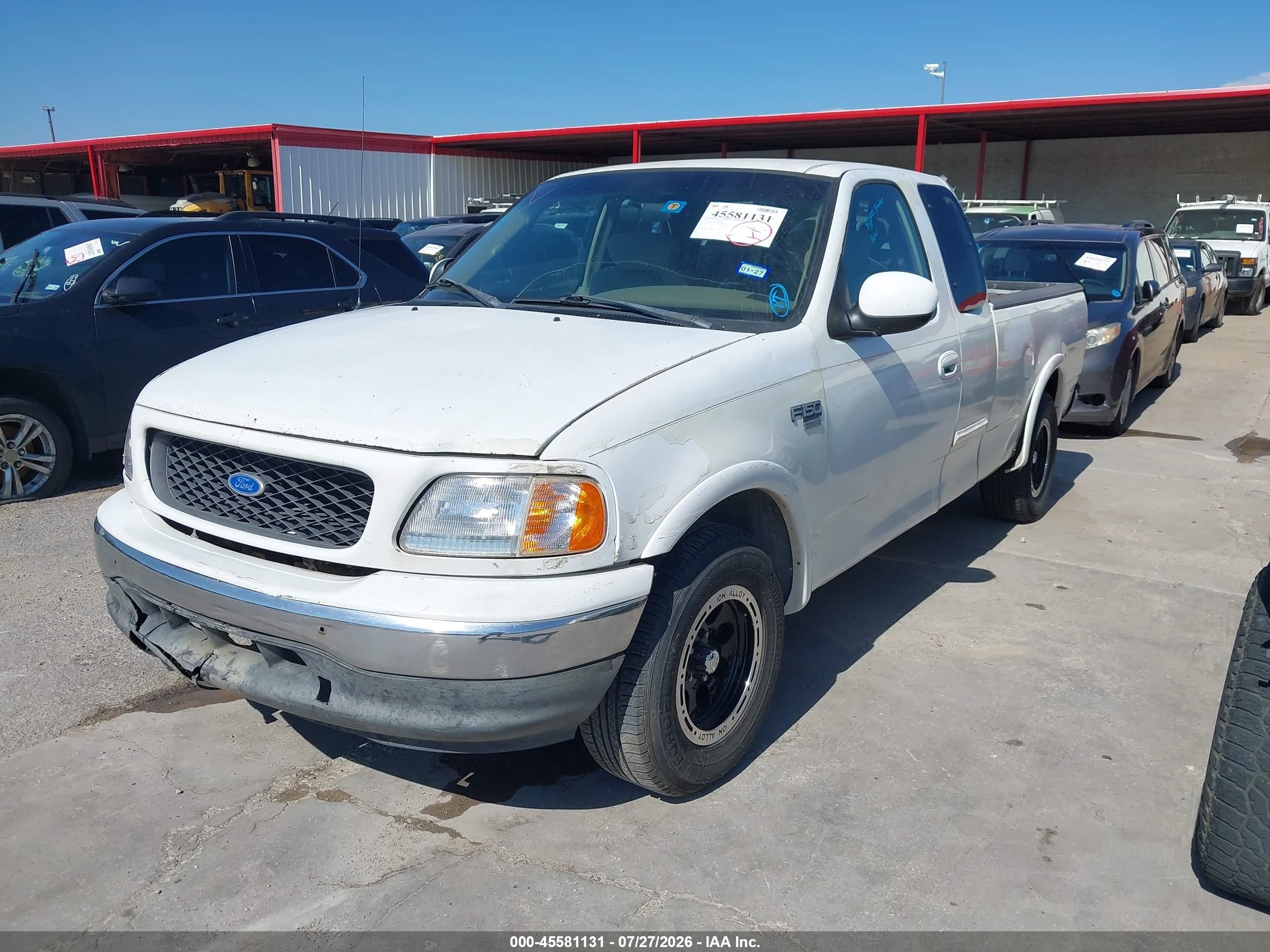 2000 Ford F-150 Lariat/work Series/xl/xlt Brown vin: 1FTRX17L7YNB99538