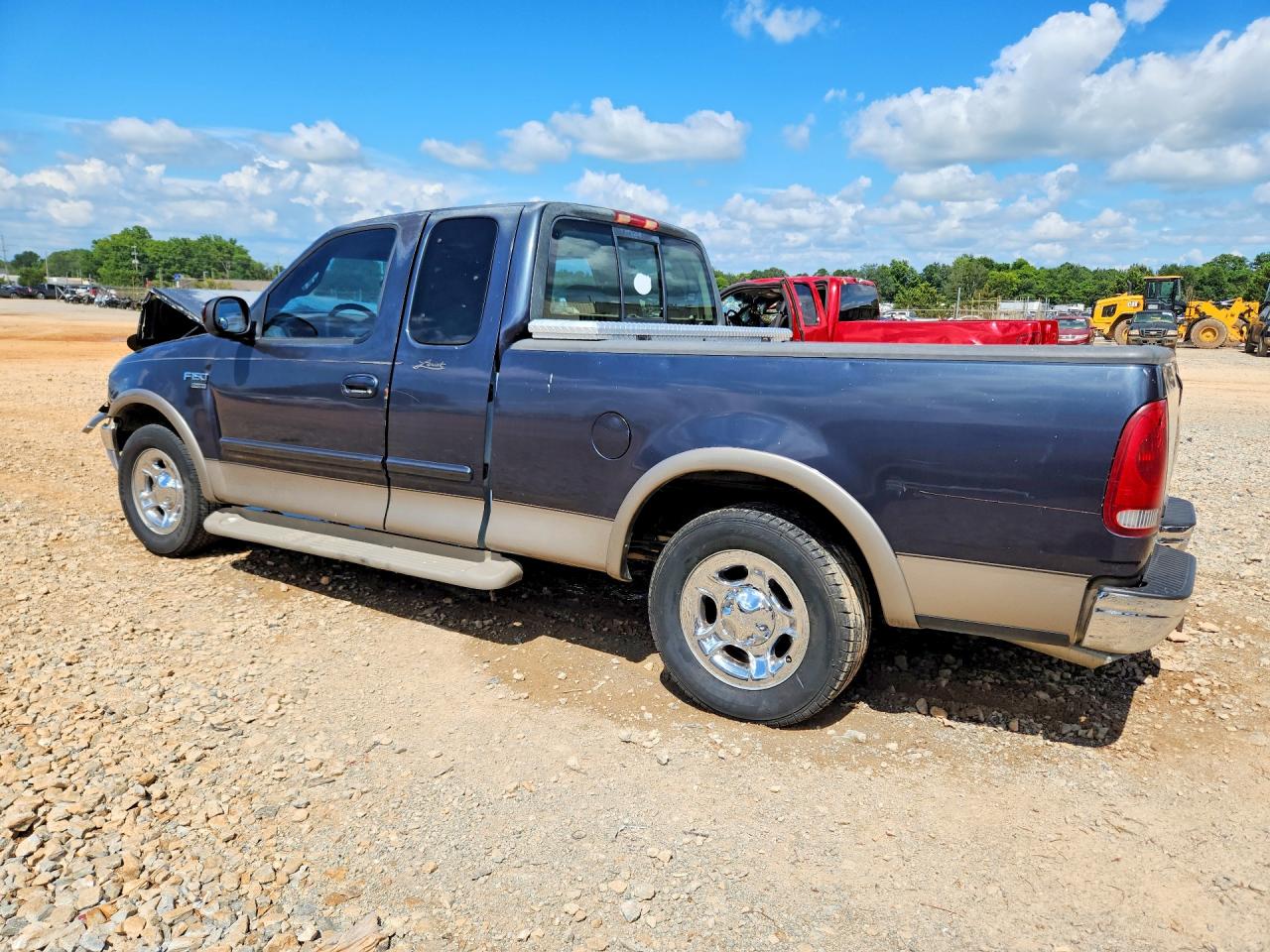 2001 Ford F150 Gray vin: 1FTRX17L81NA85182