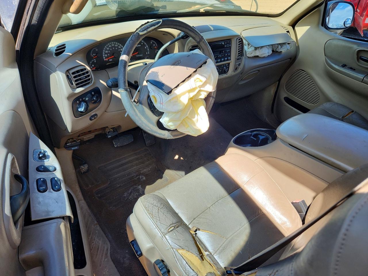 2001 Ford F150 Gray vin: 1FTRX17L81NA85182