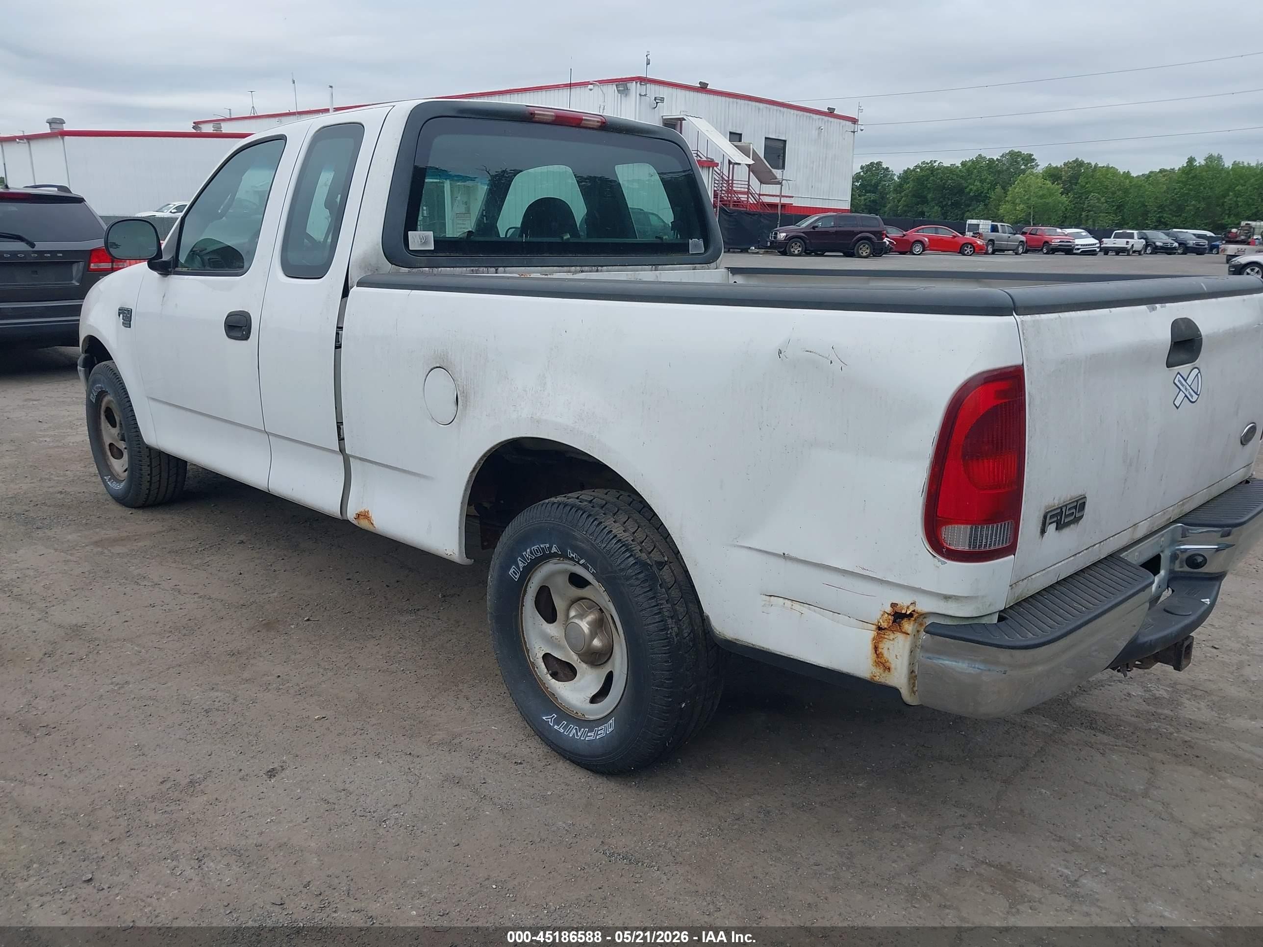 2001 Ford F-150 Lariat/xl/xlt White vin: 1FTRX17L81NB71401