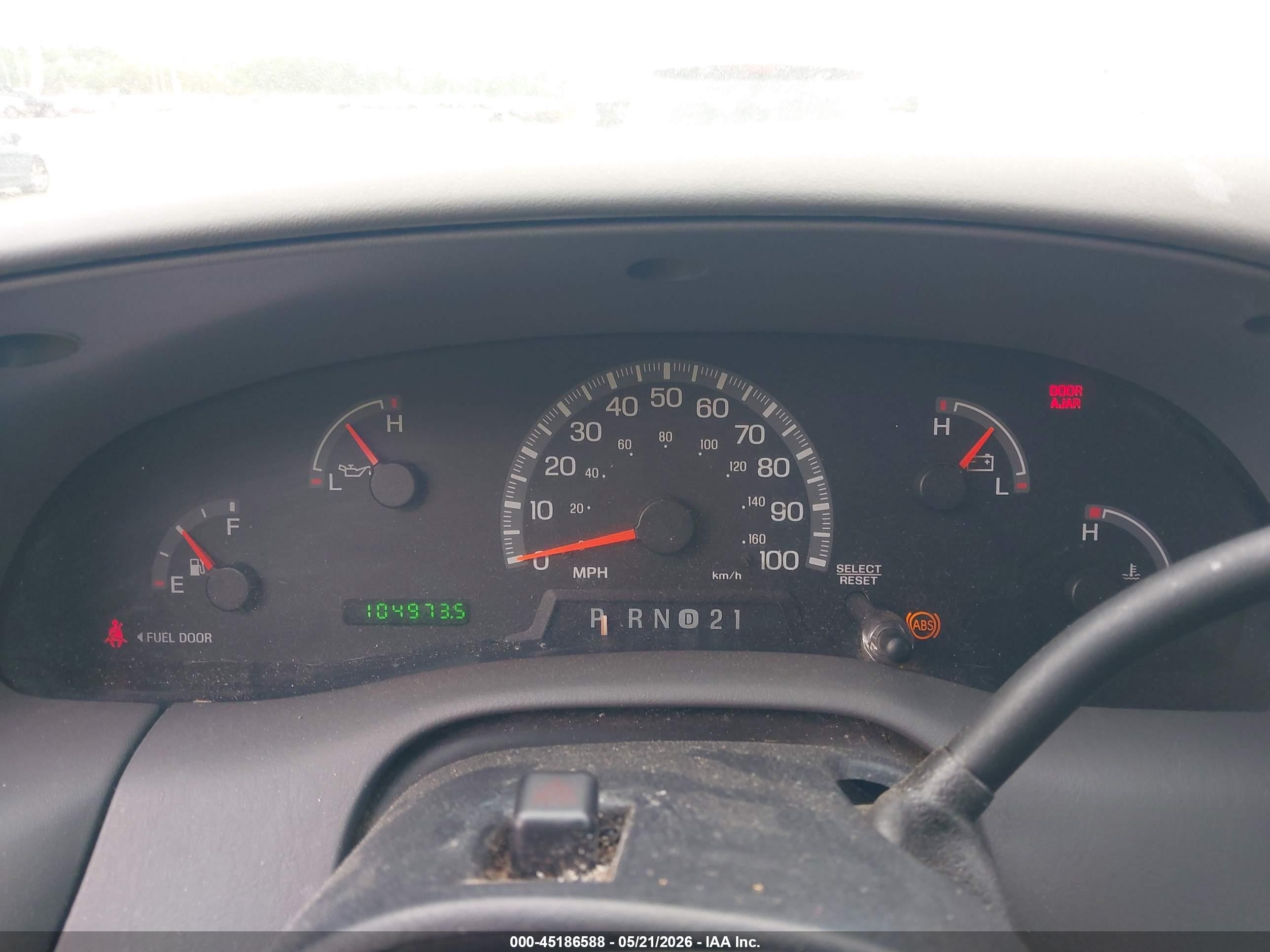 2001 Ford F-150 Lariat/xl/xlt White vin: 1FTRX17L81NB71401
