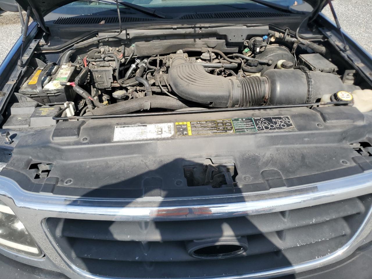 2002 Ford F150 Blue vin: 1FTRX17L82NB11412