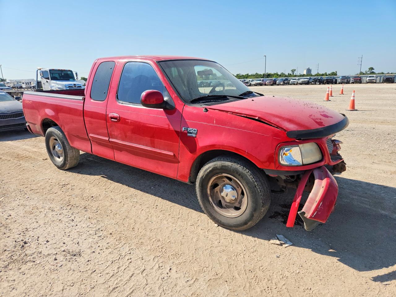1999 Ford F150 Красный vin: 1FTRX17L8XKA73916