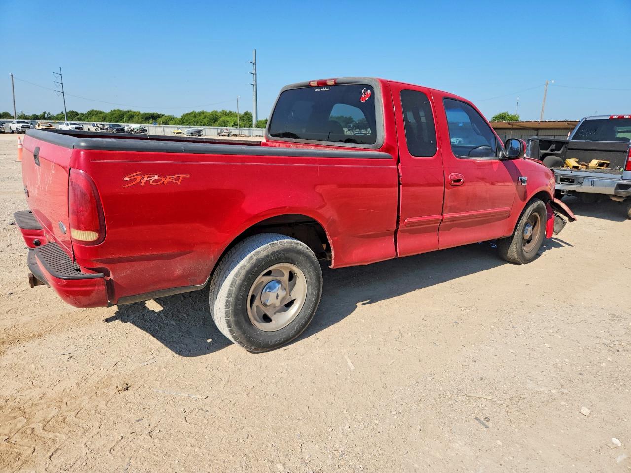 1999 Ford F150 Красный vin: 1FTRX17L8XKA73916
