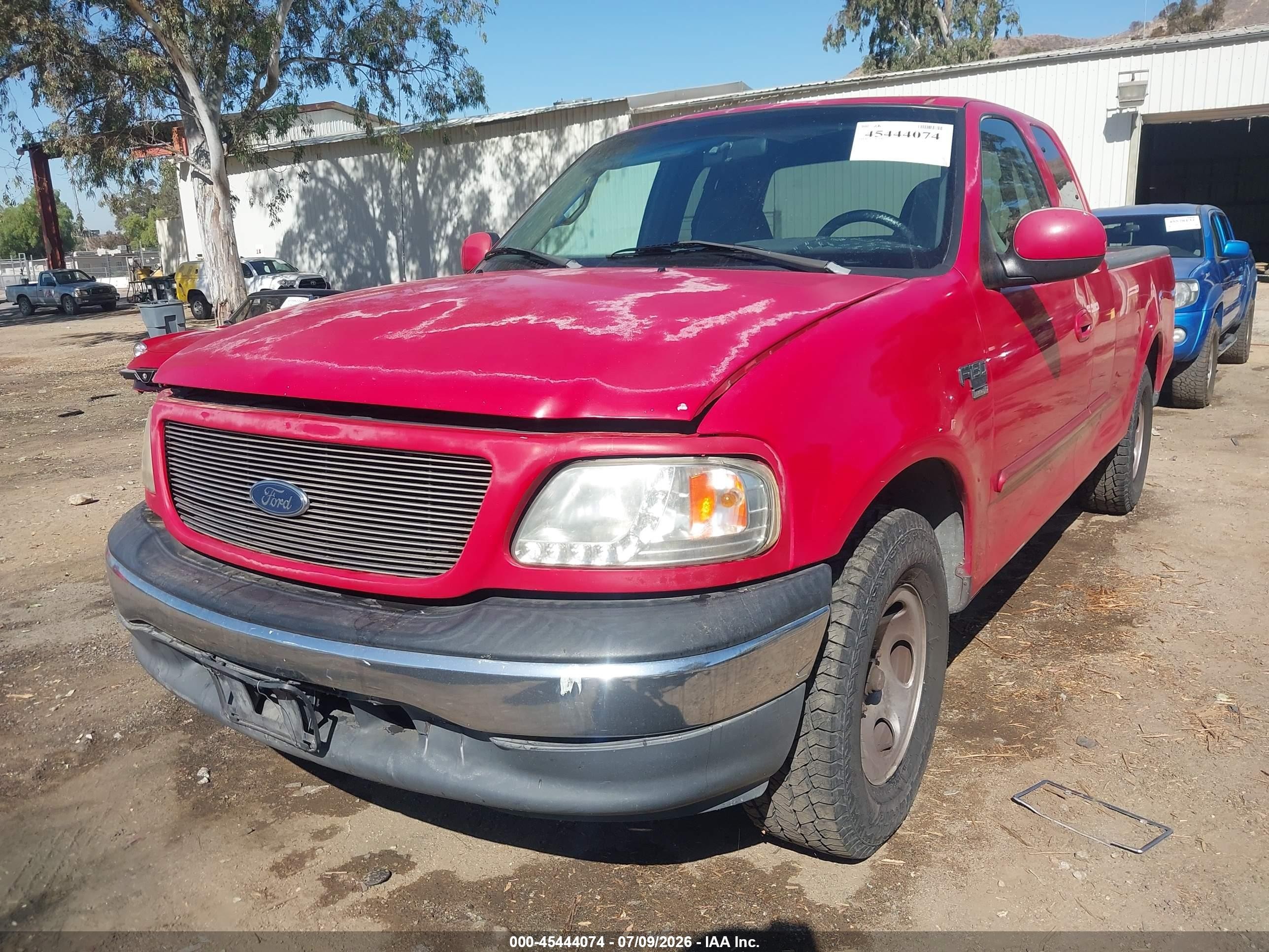 1999 Ford F-150 Lariat/xl/xlt Red vin: 1FTRX17L8XKA83006