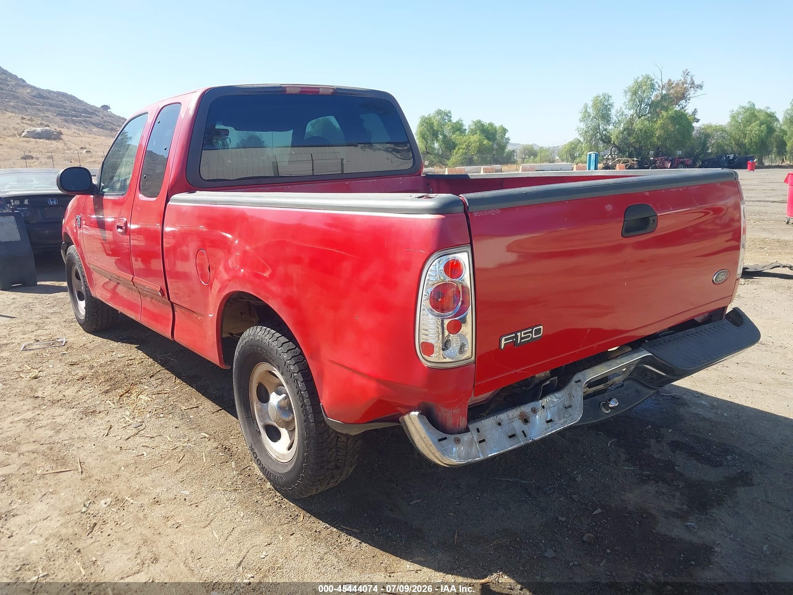 1999 Ford F-150 Lariat/xl/xlt Red vin: 1FTRX17L8XKA83006