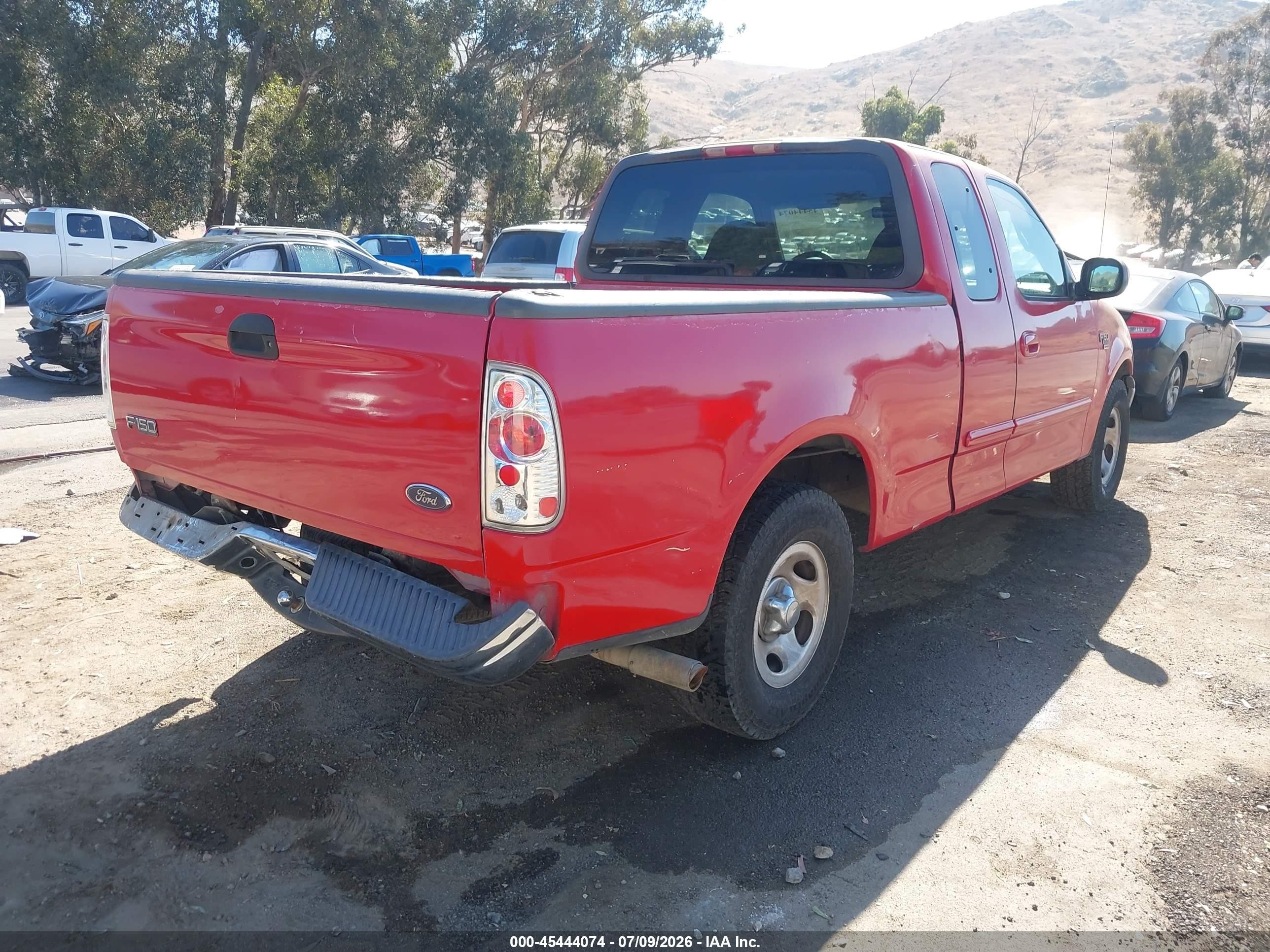 1999 Ford F-150 Lariat/xl/xlt Red vin: 1FTRX17L8XKA83006