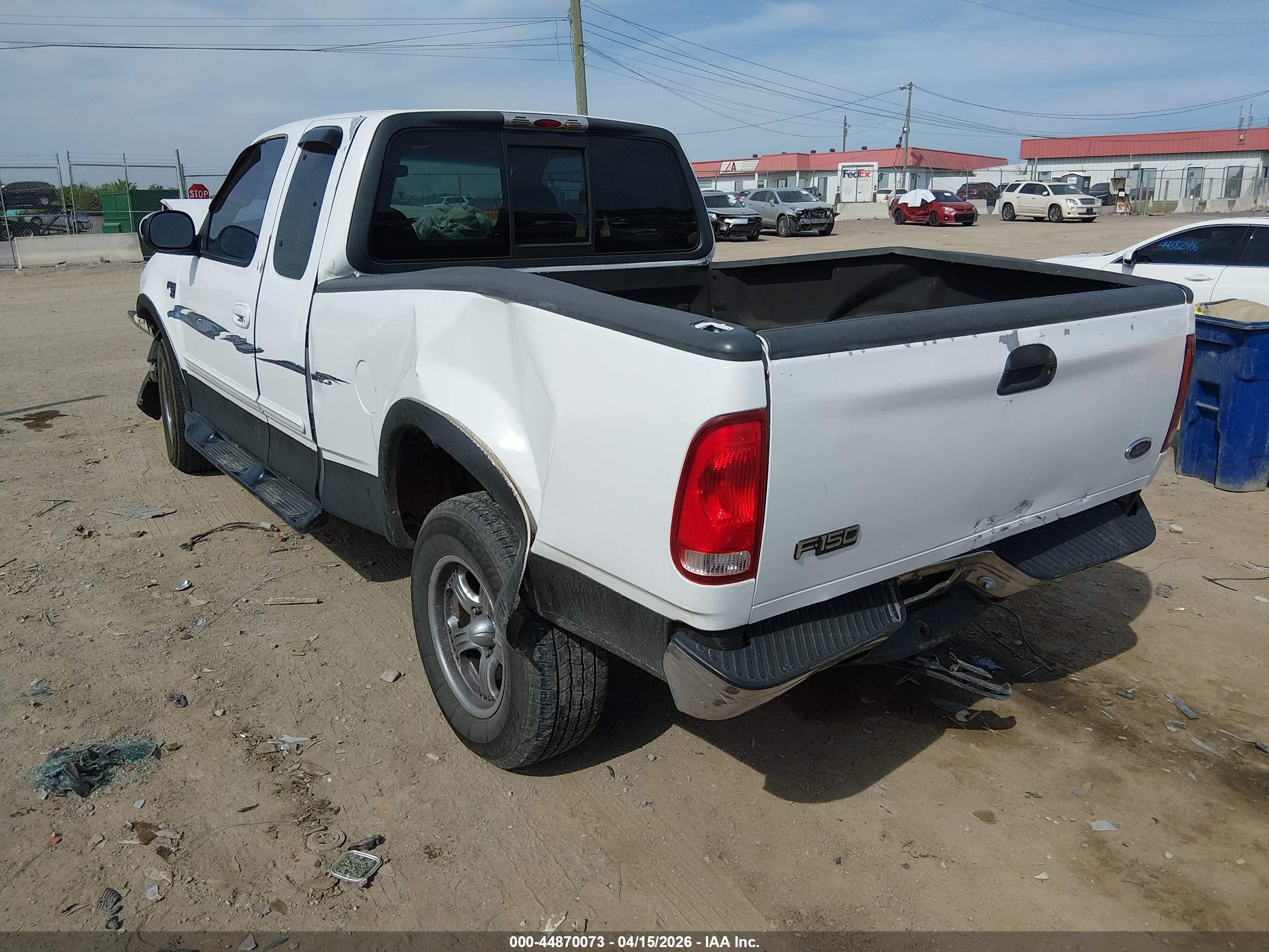 2000 Ford F-150 Lariat/work Series/xl/xlt Белый vin: 1FTRX17L8YKA61945
