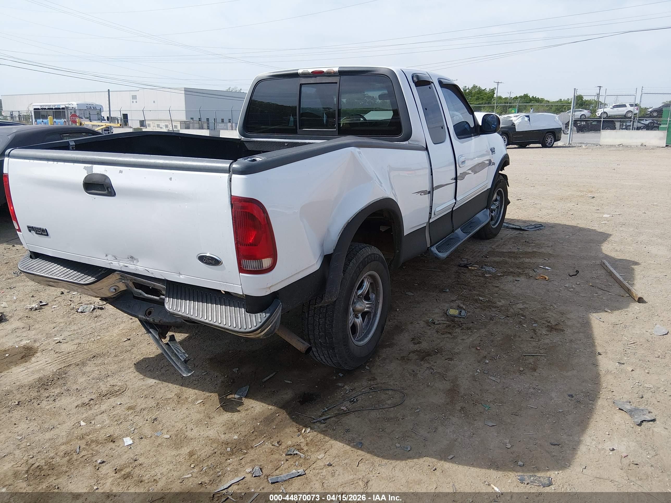 2000 Ford F-150 Lariat/work Series/xl/xlt Белый vin: 1FTRX17L8YKA61945