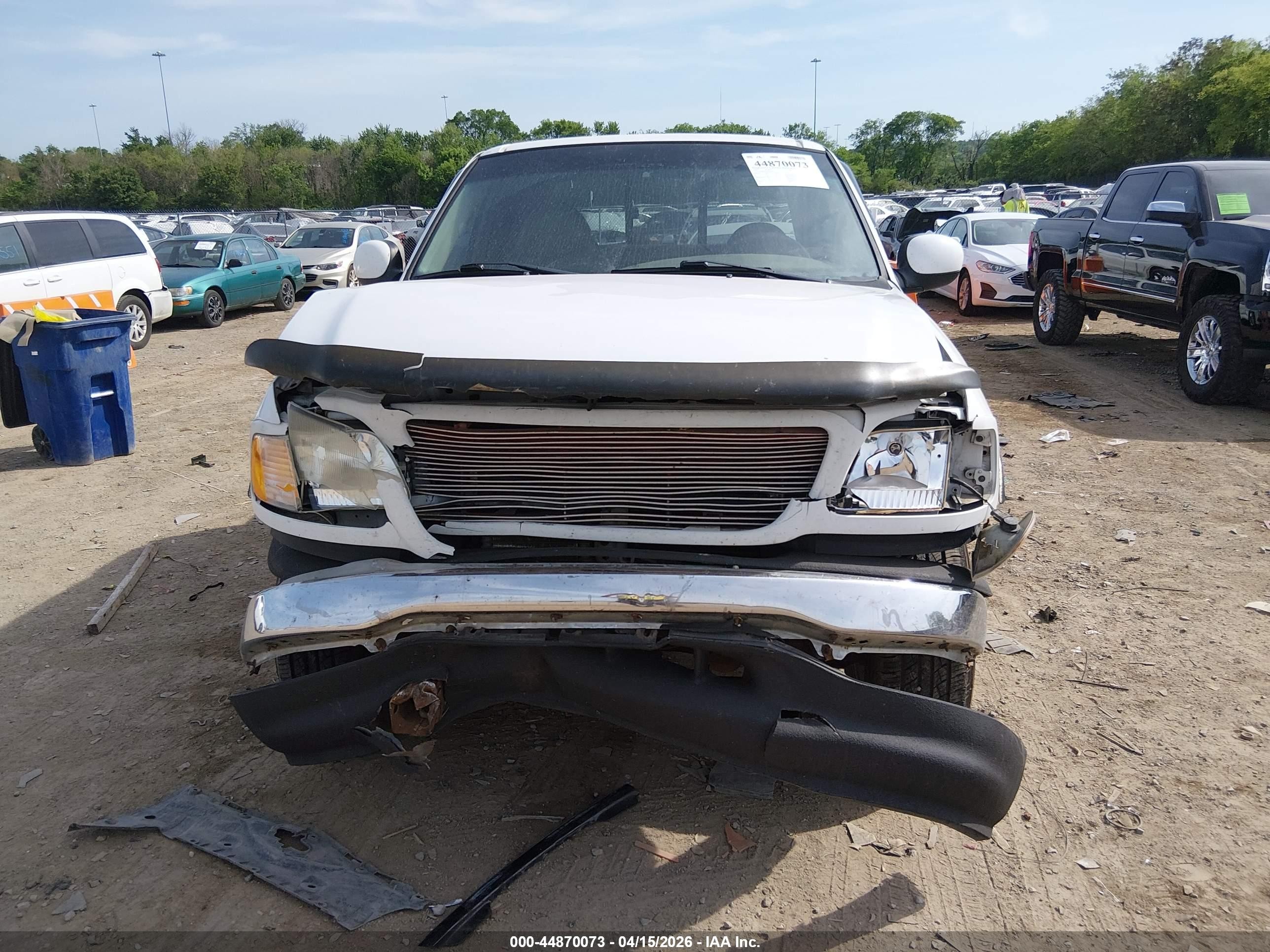 2000 Ford F-150 Lariat/work Series/xl/xlt Белый vin: 1FTRX17L8YKA61945