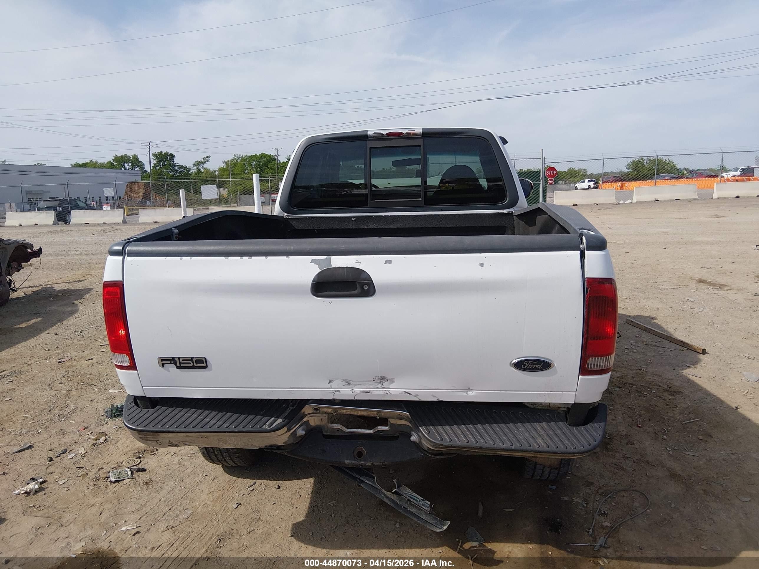 2000 Ford F-150 Lariat/work Series/xl/xlt Белый vin: 1FTRX17L8YKA61945