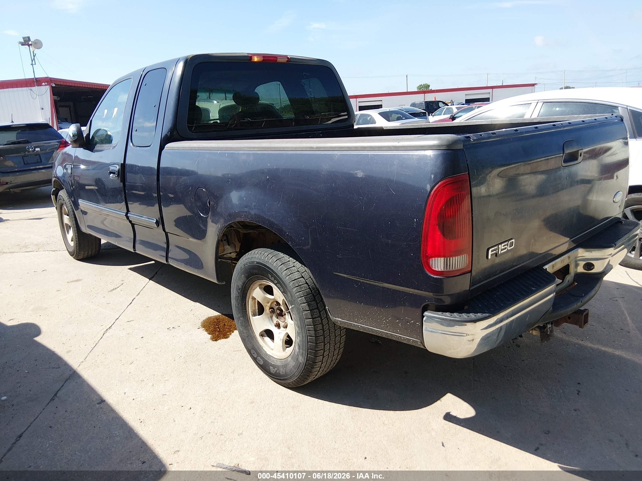 2001 Ford F-150 Lariat/xl/xlt Blue vin: 1FTRX17L91NC01960