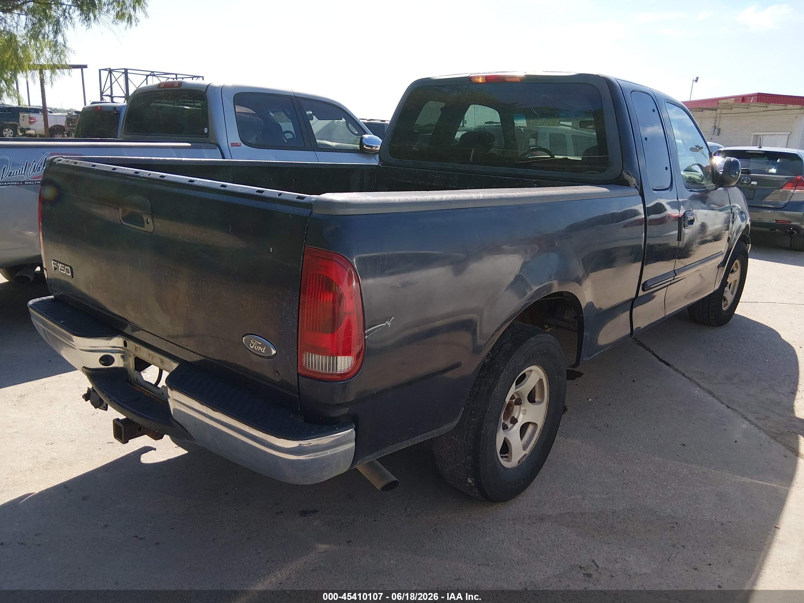 2001 Ford F-150 Lariat/xl/xlt Blue vin: 1FTRX17L91NC01960