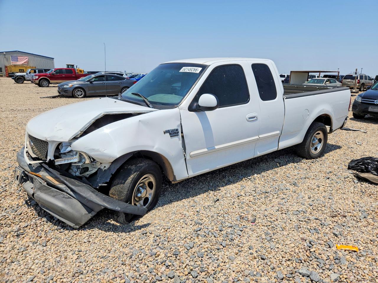 2002 Ford F150 White vin: 1FTRX17L92NB32866