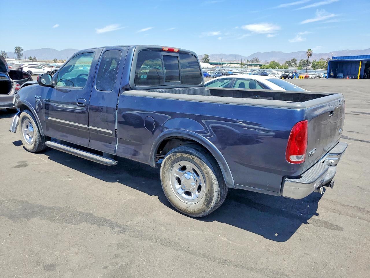2000 Ford F150 Blue vin: 1FTRX17L9YKA70573