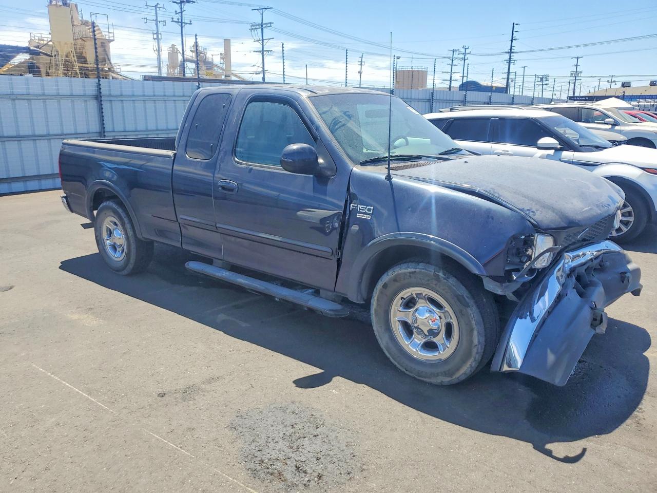 2000 Ford F150 Blue vin: 1FTRX17L9YKA70573