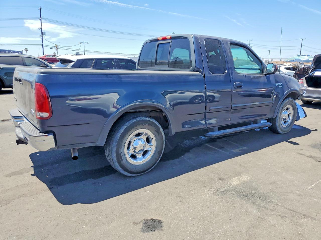 2000 Ford F150 Blue vin: 1FTRX17L9YKA70573
