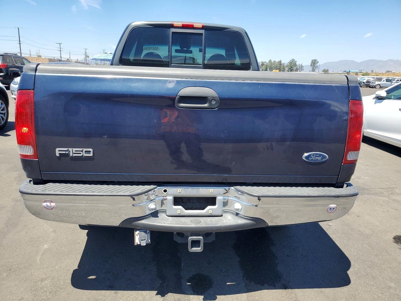 2000 Ford F150 Blue vin: 1FTRX17L9YKA70573