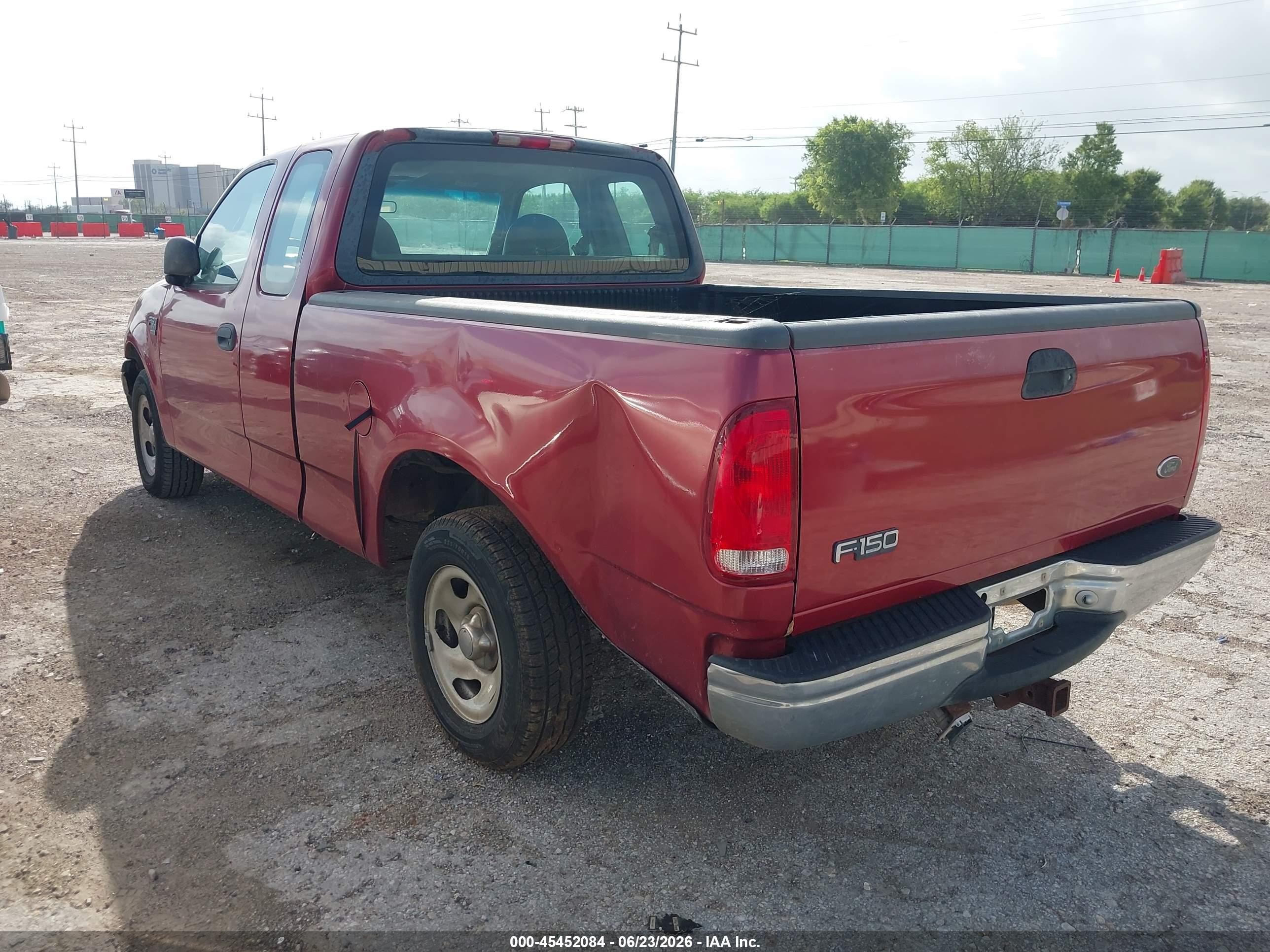 2000 Ford F-150 Lariat/work Series/xl/xlt Red vin: 1FTRX17L9YKB01093