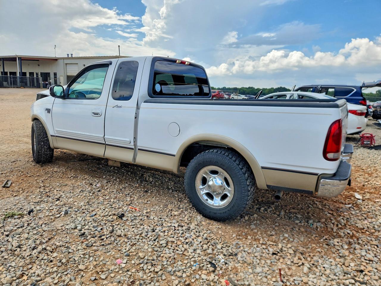 2000 Ford F150 White vin: 1FTRX17L9YNA85959