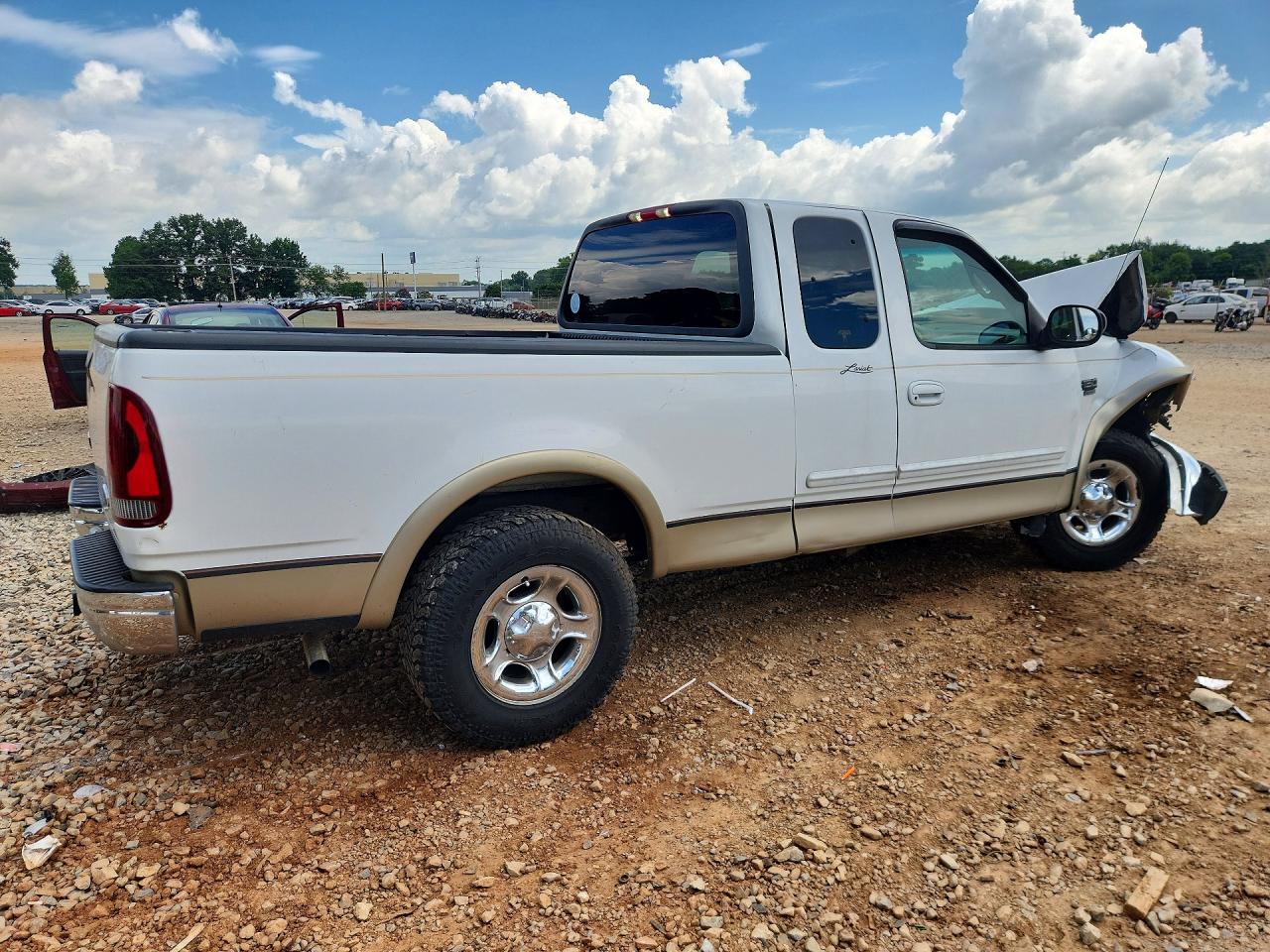 2000 Ford F150 White vin: 1FTRX17L9YNA85959