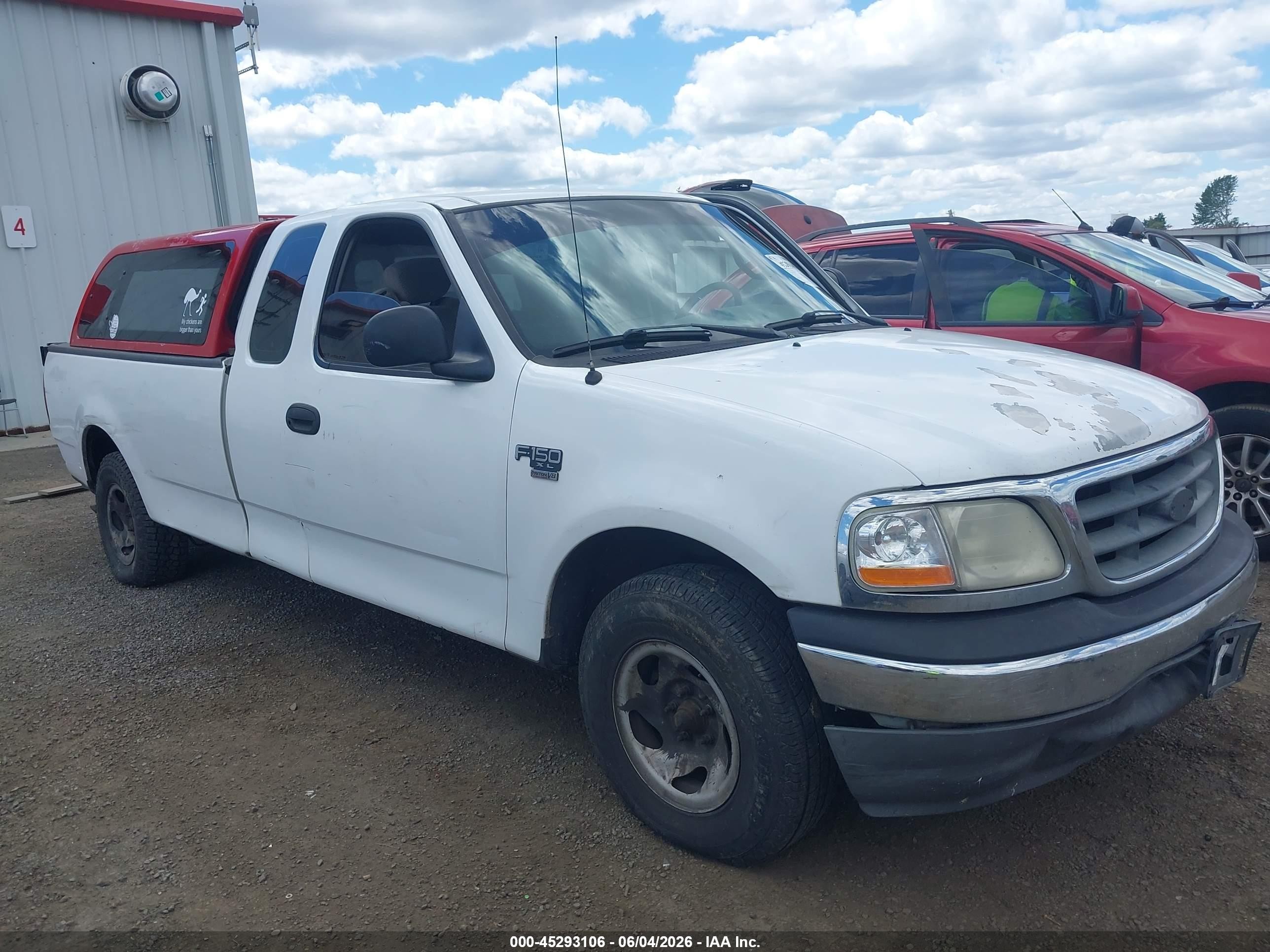 2002 Ford F-150 Lariat/xl/xlt White vin: 1FTRX17LX2NA40097