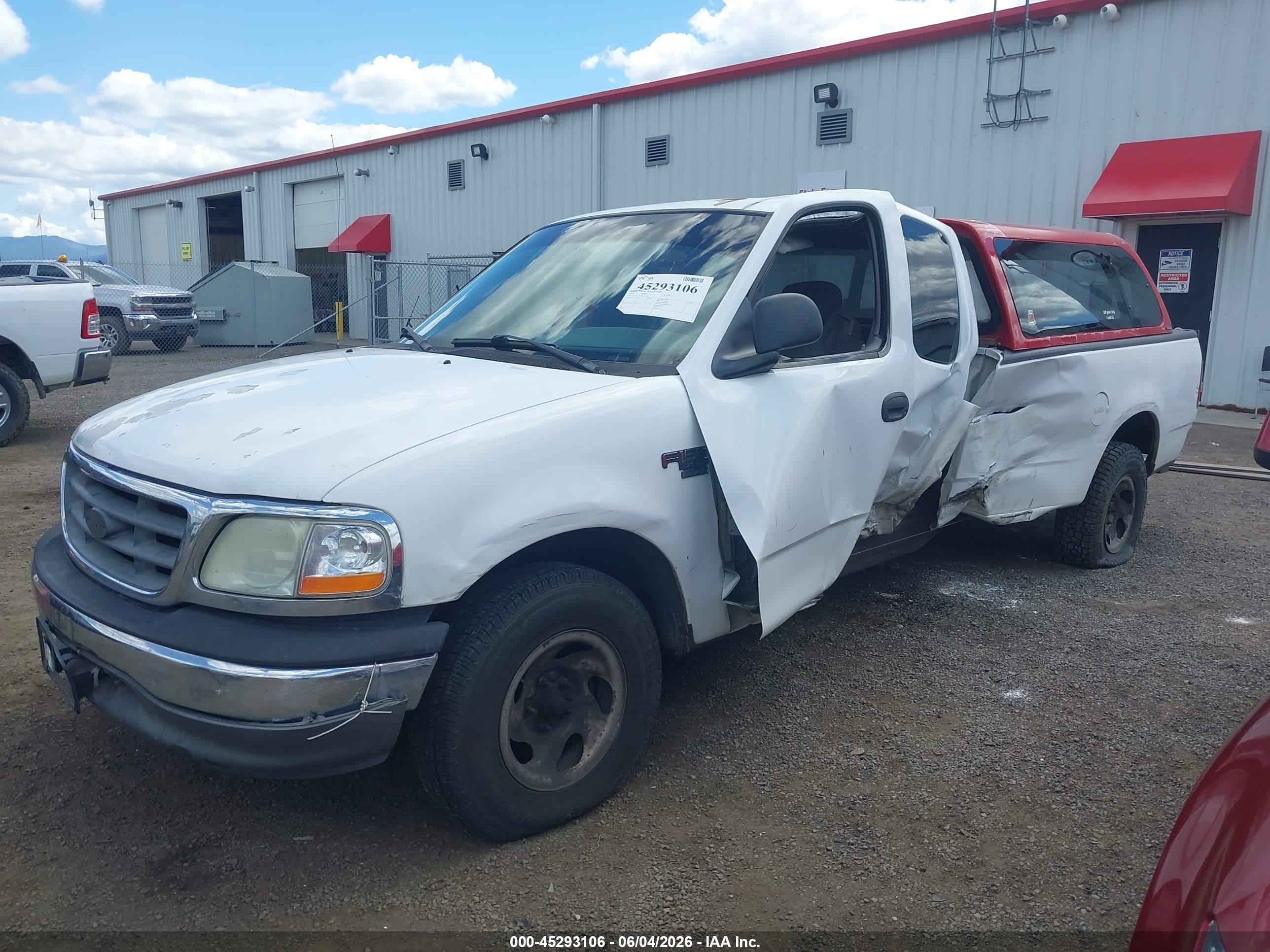 2002 Ford F-150 Lariat/xl/xlt White vin: 1FTRX17LX2NA40097