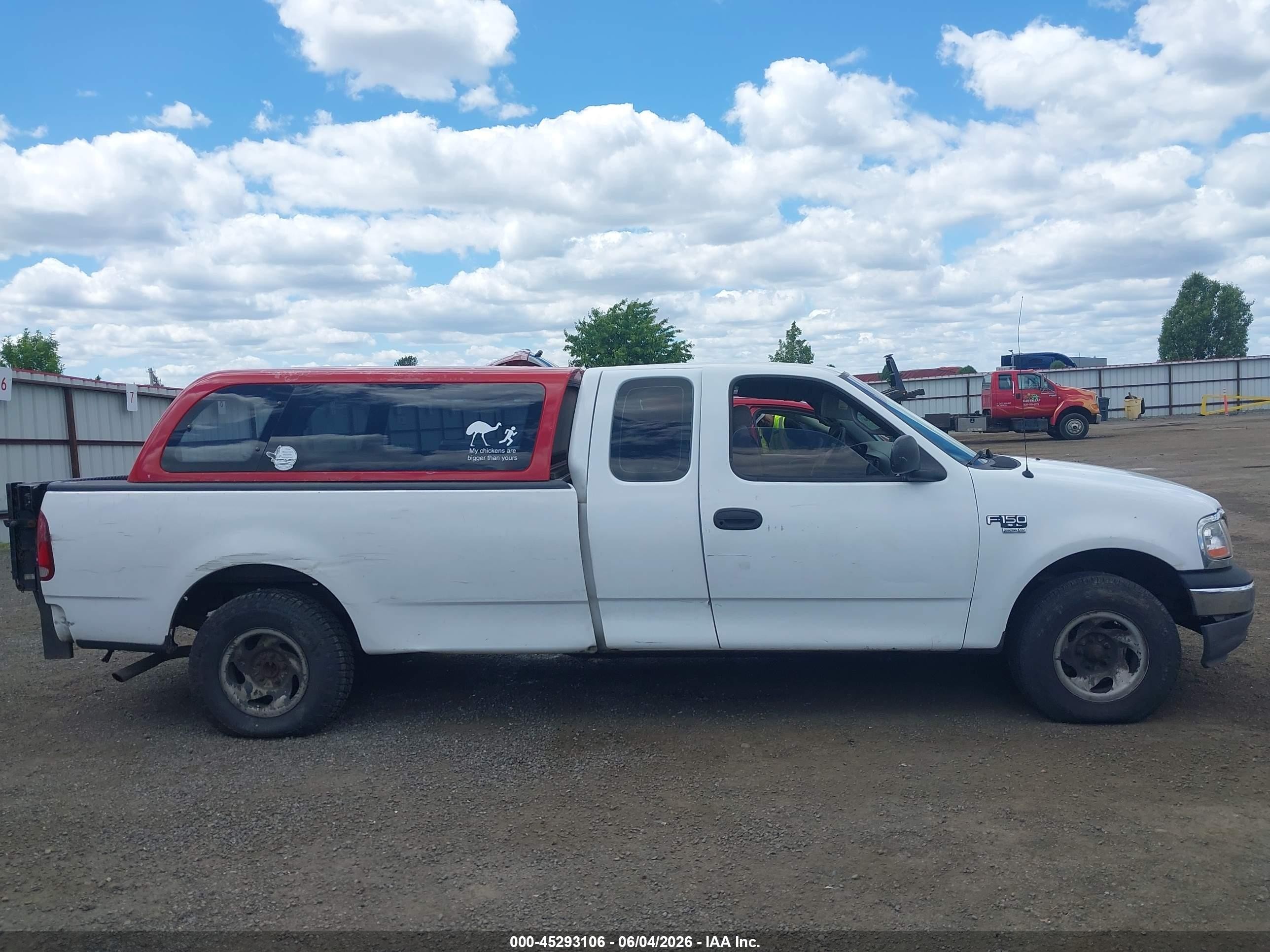 2002 Ford F-150 Lariat/xl/xlt White vin: 1FTRX17LX2NA40097