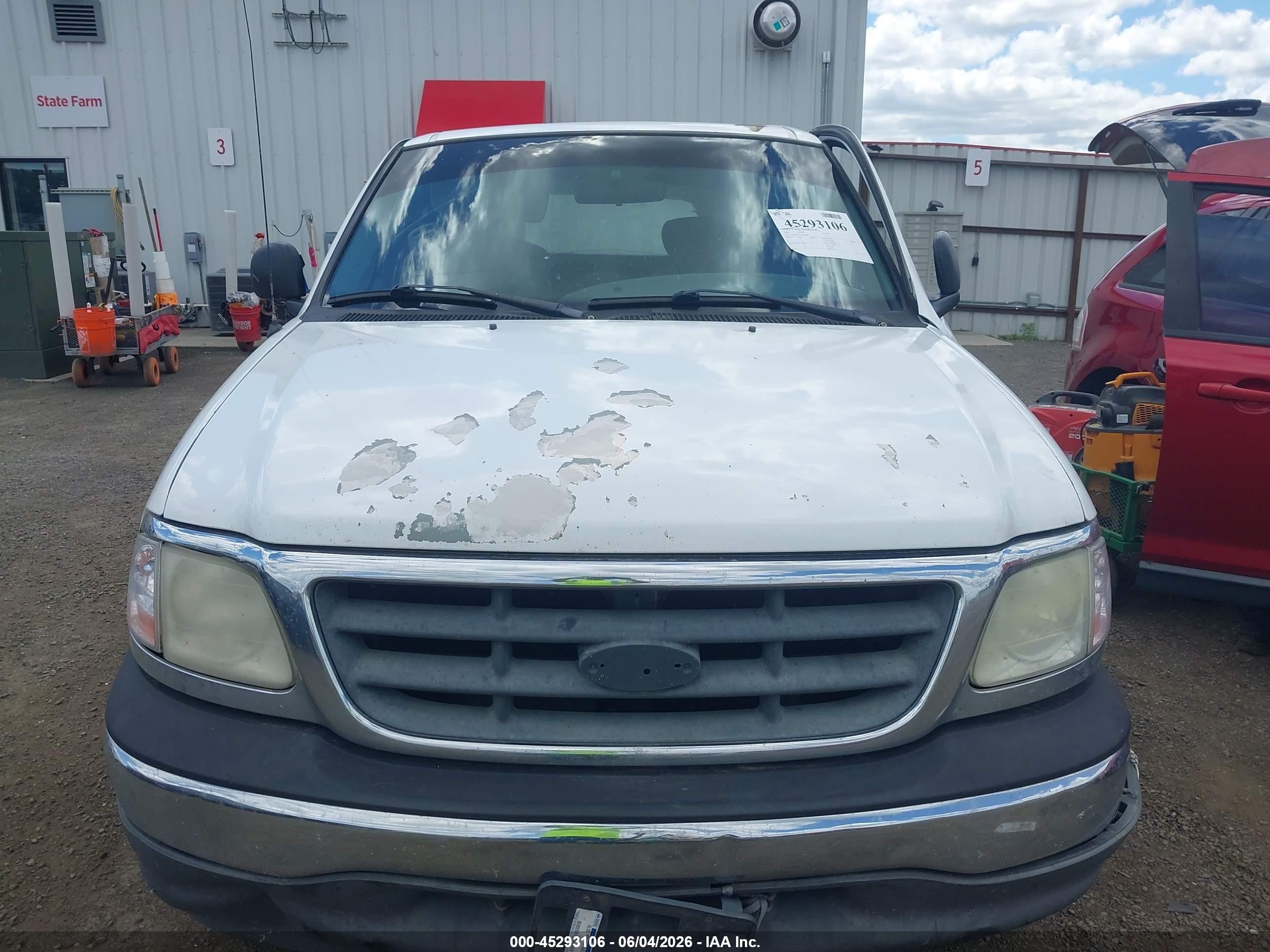 2002 Ford F-150 Lariat/xl/xlt White vin: 1FTRX17LX2NA40097