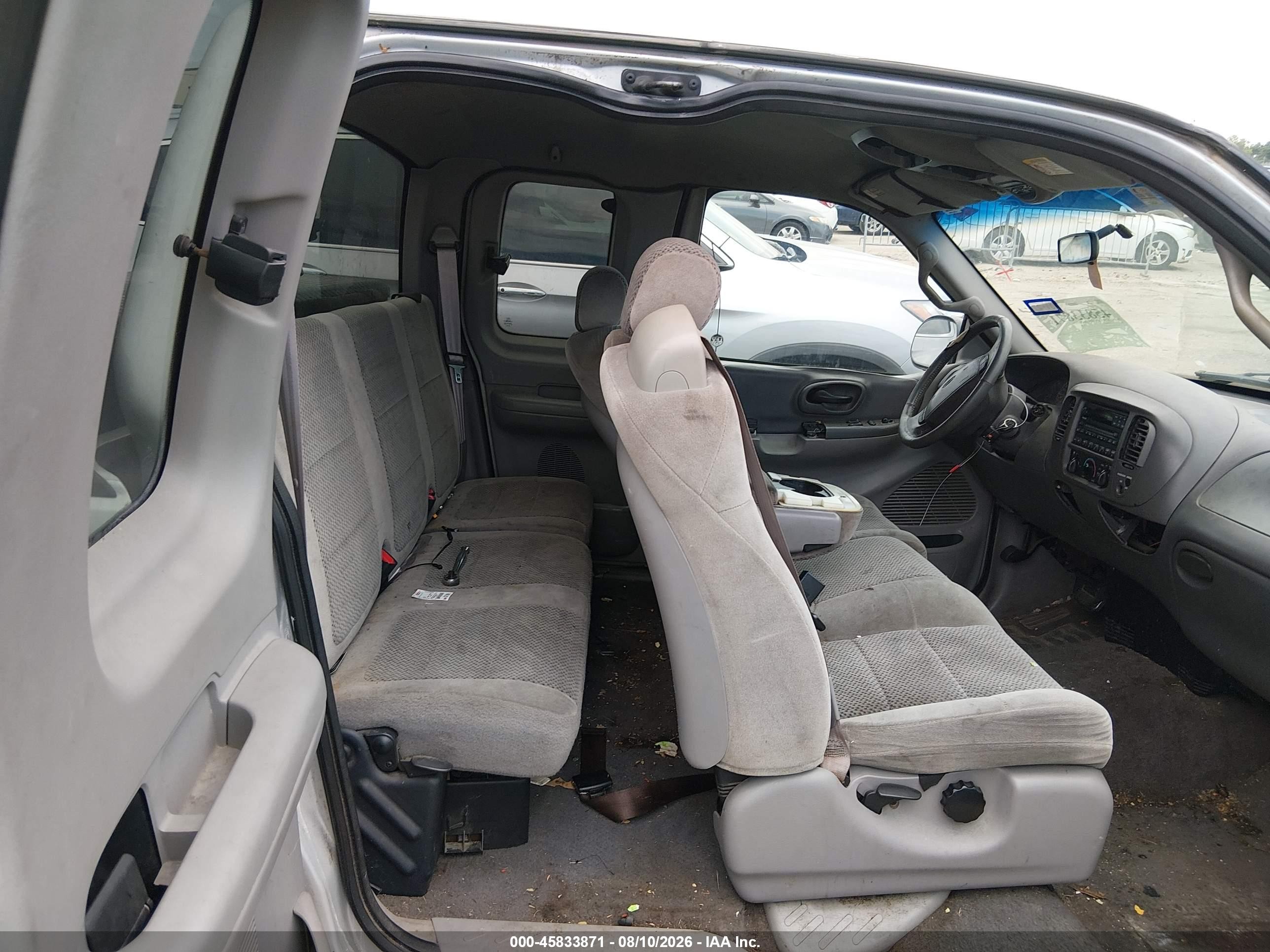2001 Ford F-150 Lariat/xl/xlt Gray vin: 1FTRX17W01NB22347