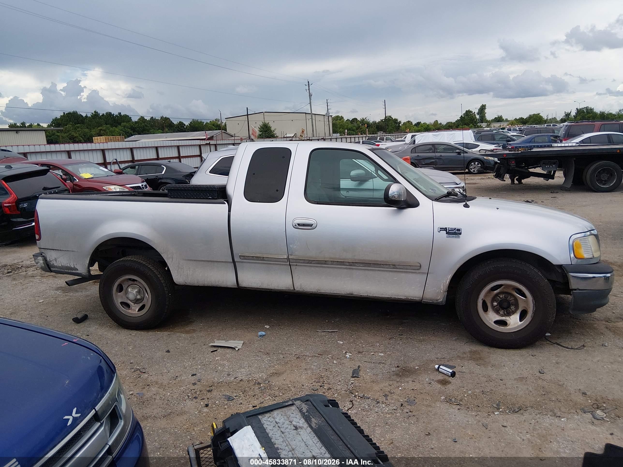 2001 Ford F-150 Lariat/xl/xlt Gray vin: 1FTRX17W01NB22347