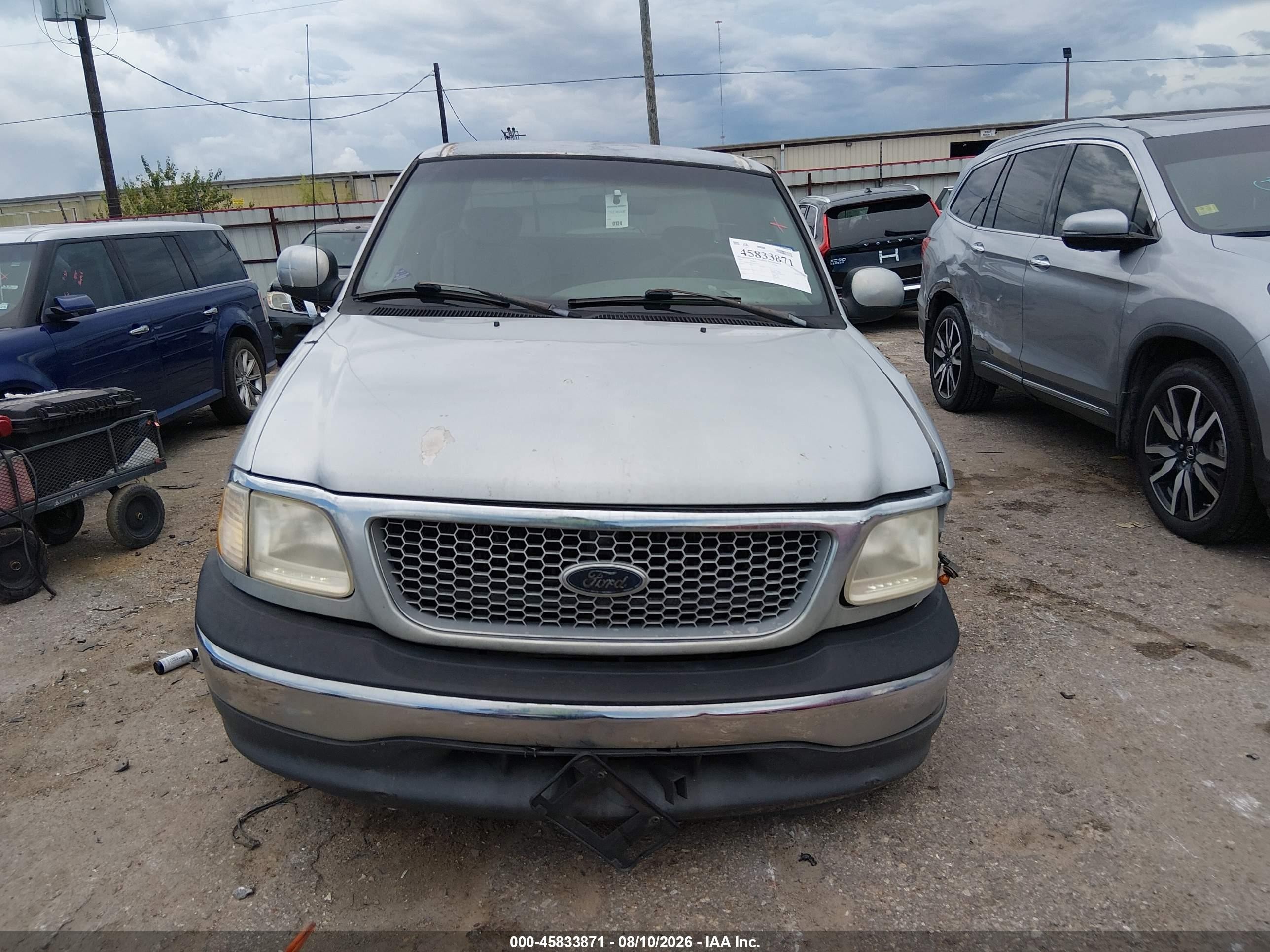 2001 Ford F-150 Lariat/xl/xlt Gray vin: 1FTRX17W01NB22347