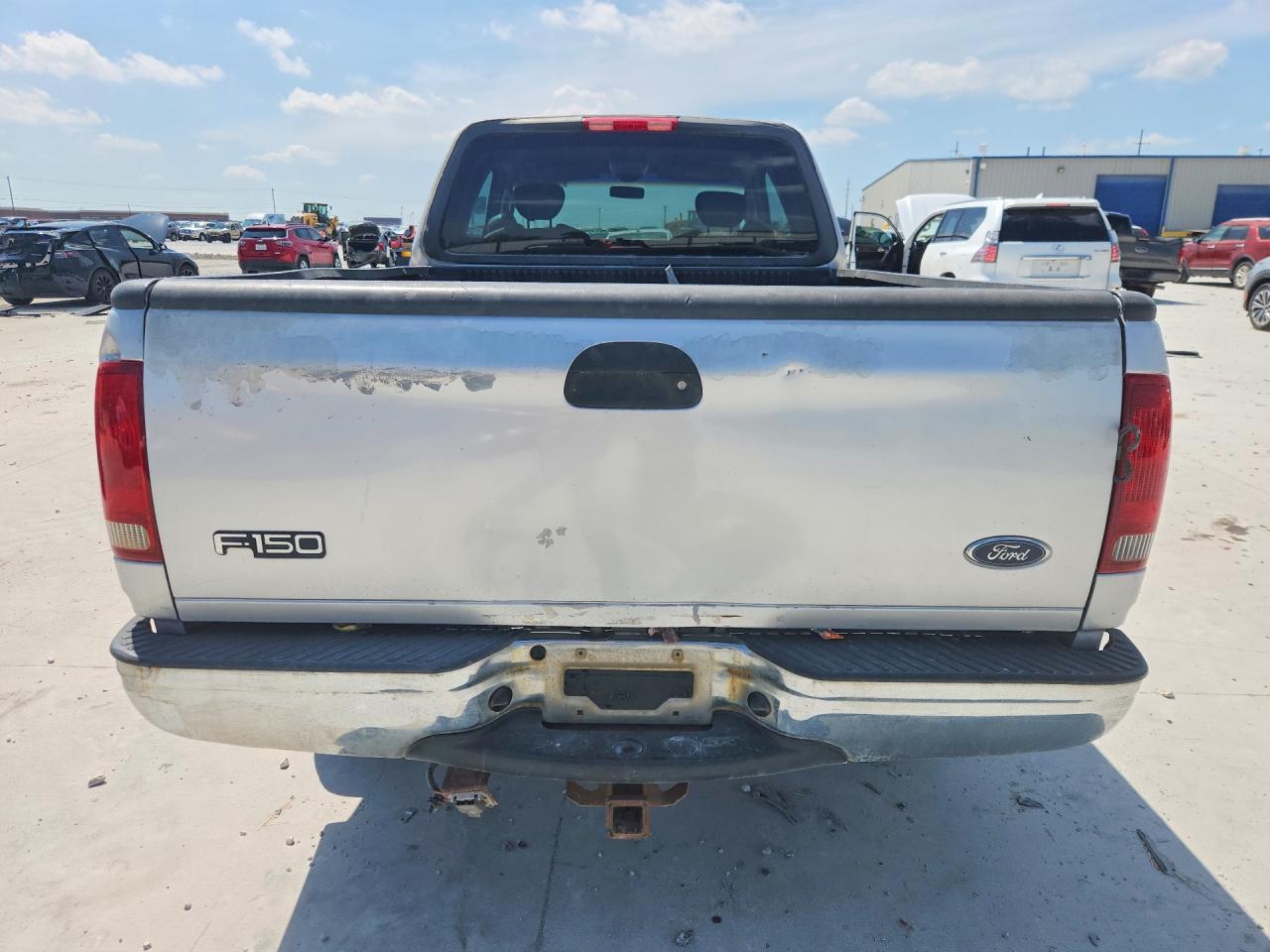 2002 Ford F150 Silver vin: 1FTRX17W02NB66298