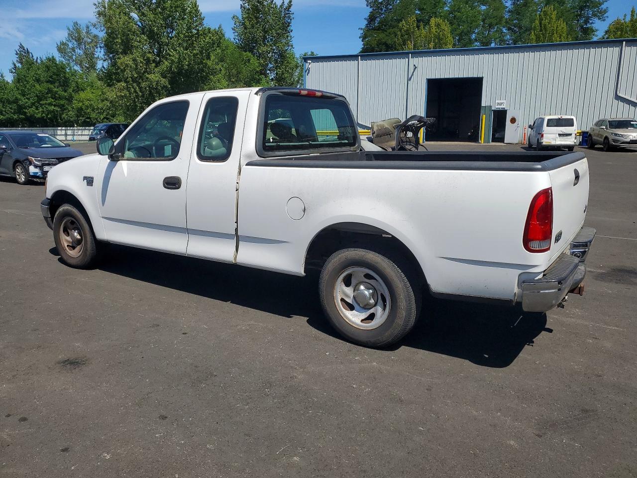 2002 Ford F-150 White vin: 1FTRX17W02NB82565