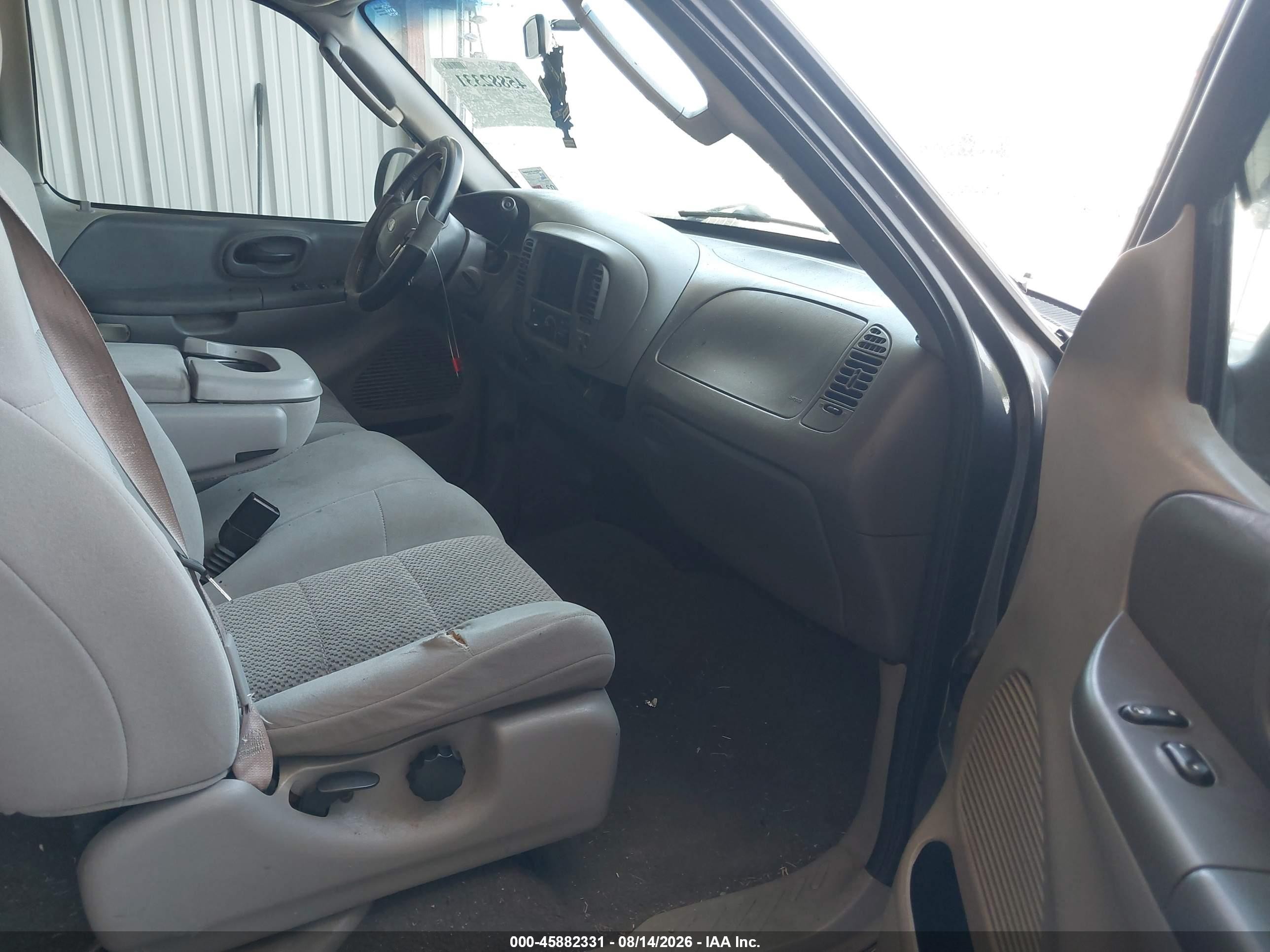 2002 Ford F-150 Lariat/xl/xlt Серый vin: 1FTRX17W02NC02104