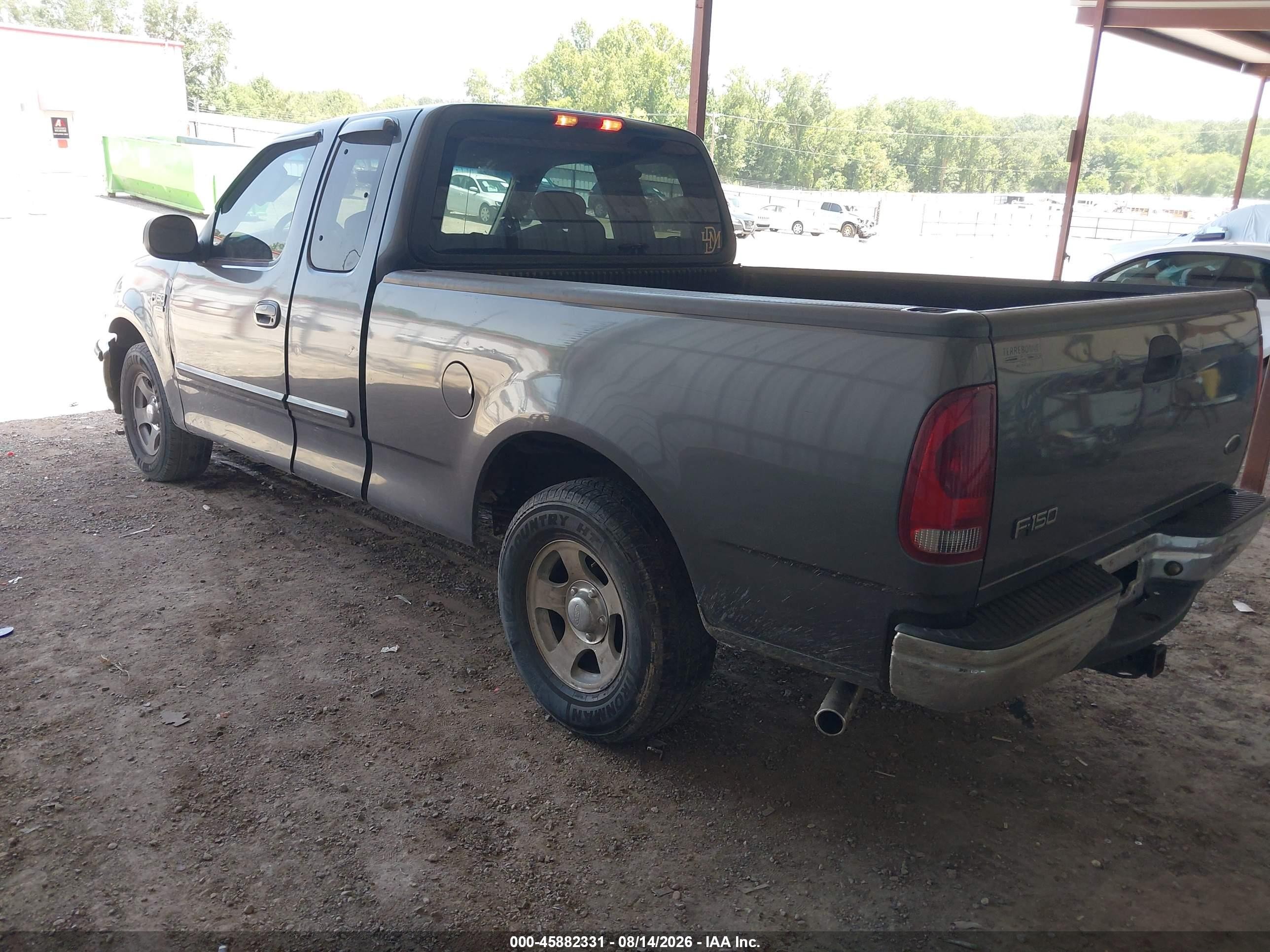 2002 Ford F-150 Lariat/xl/xlt Серый vin: 1FTRX17W02NC02104